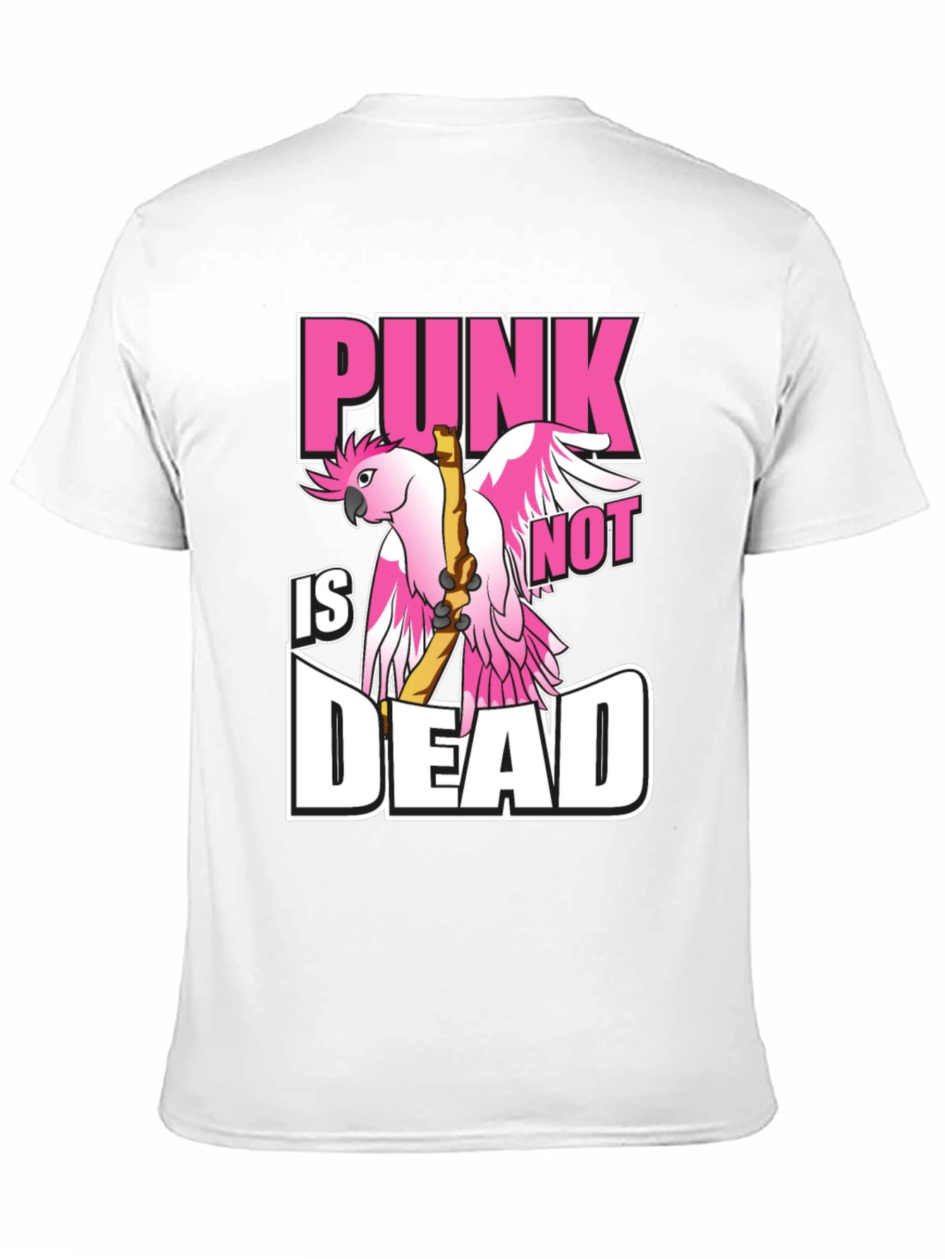 Punk Not Dead T-Shirt - Bird Design