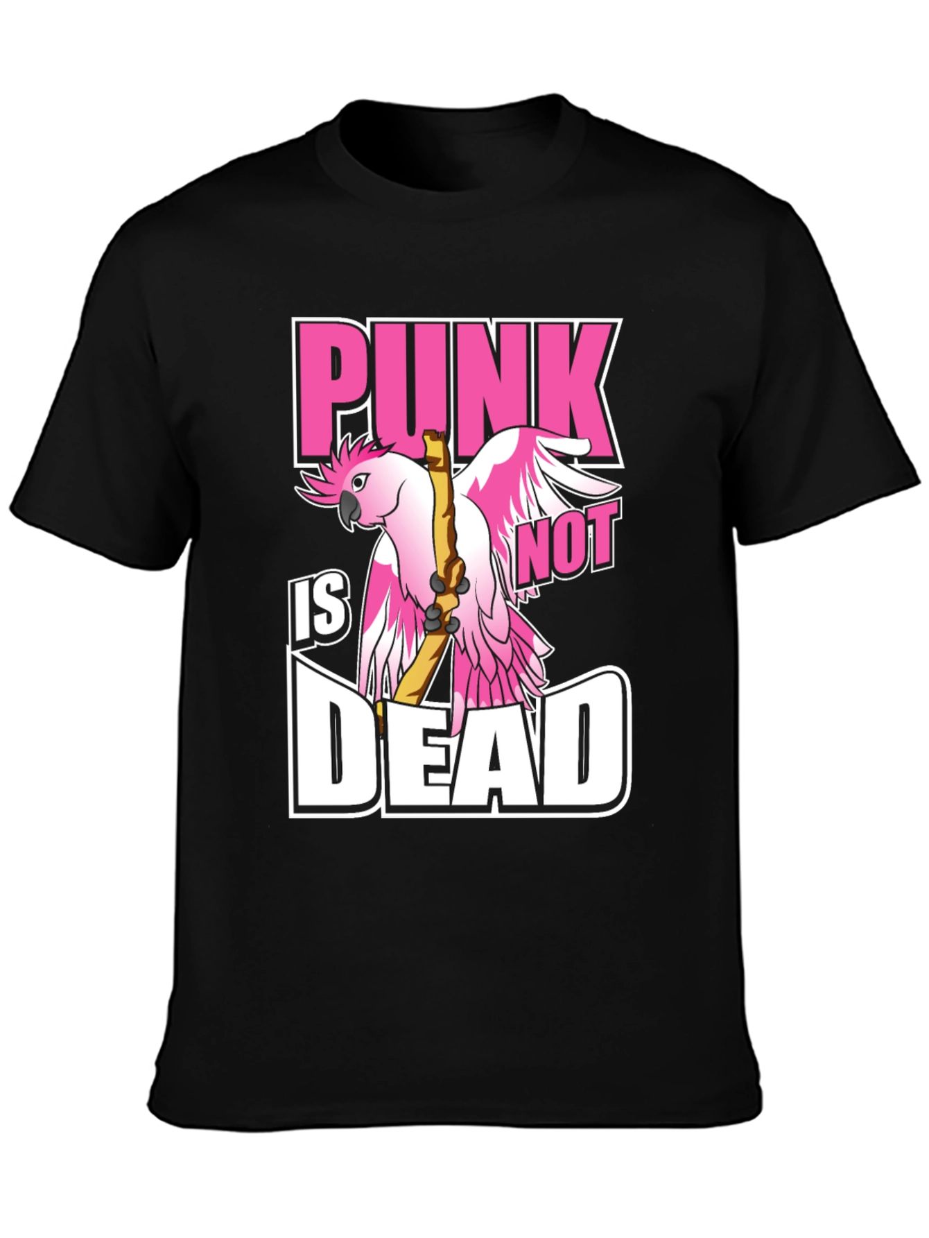 Punk Not Dead T-Shirt - Bird Design