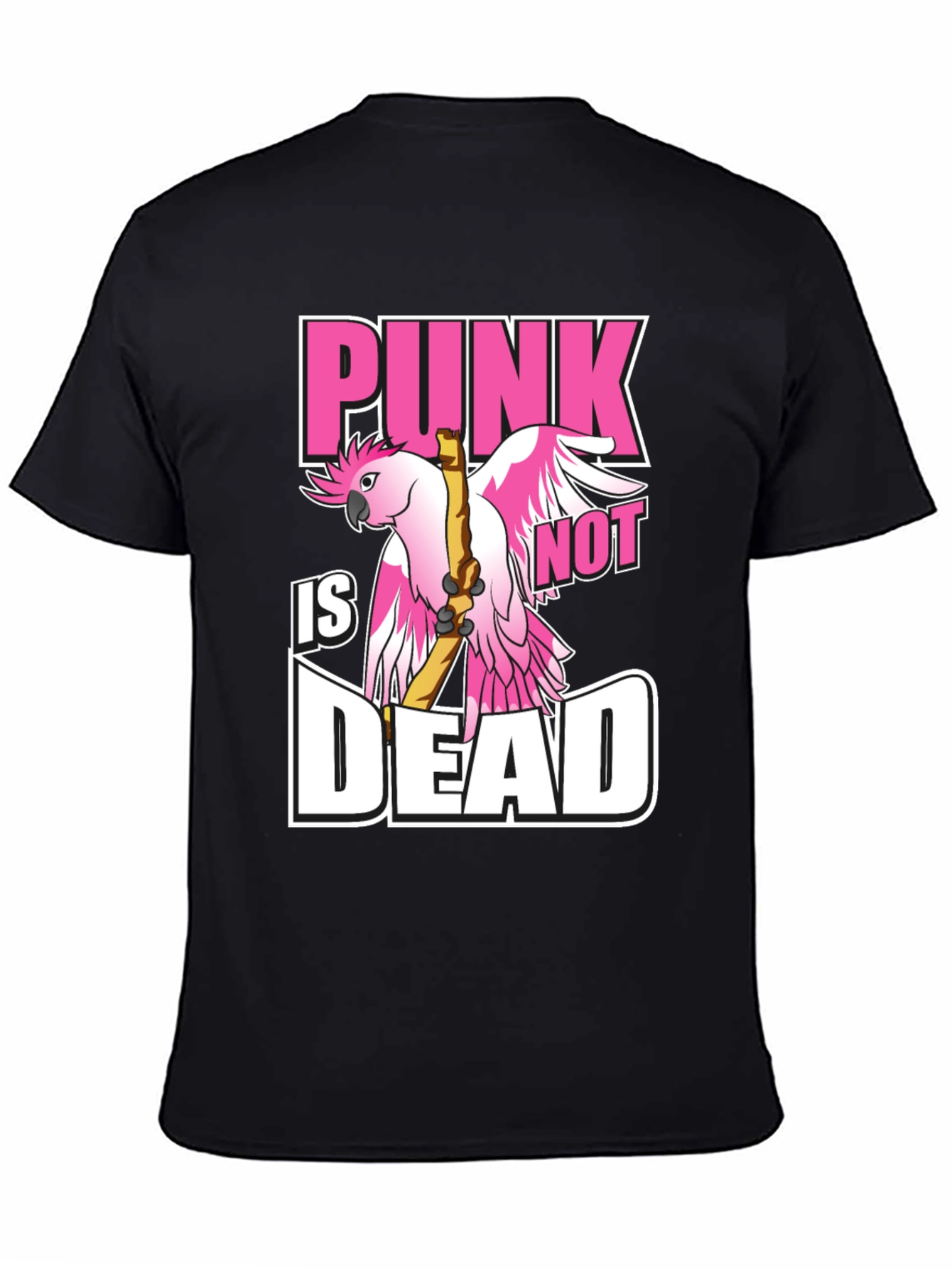 Punk Not Dead T-Shirt - Bird Design