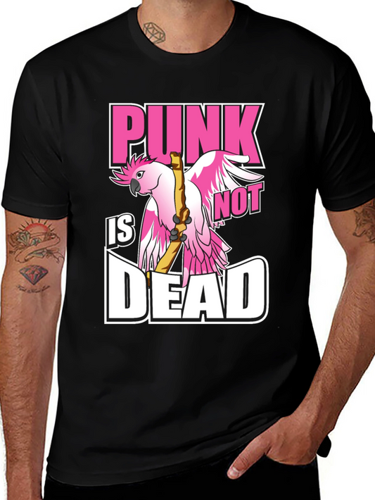 Punk Not Dead T-Shirt - Bird Design