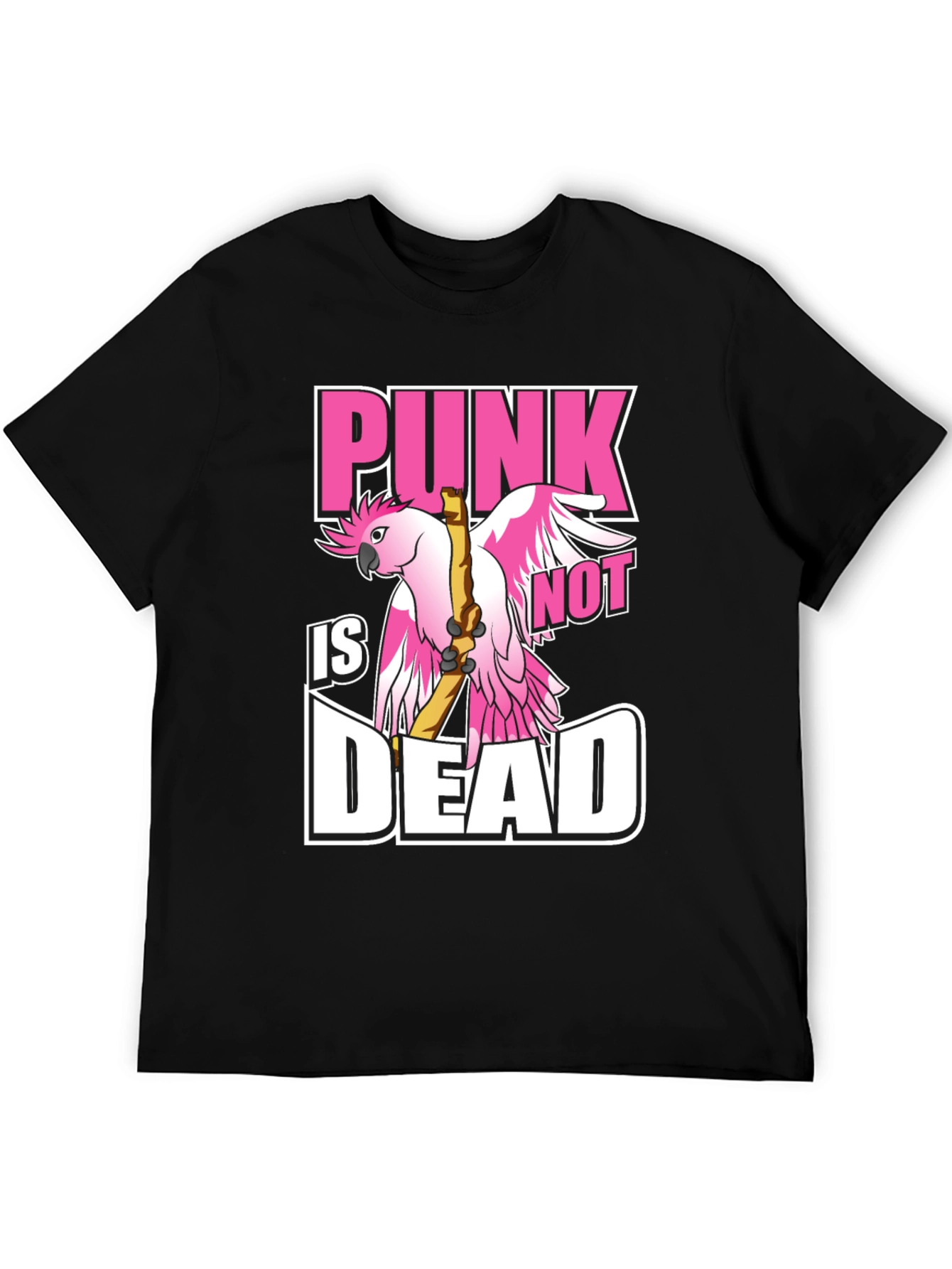 Punk Not Dead T-Shirt - Bird Design