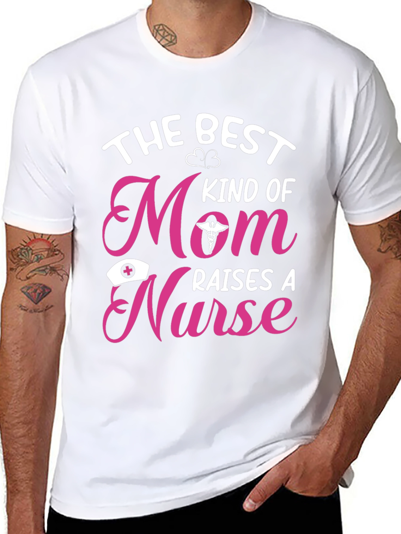 Nurse Mom T-Shirt - The Best Kind of Mom