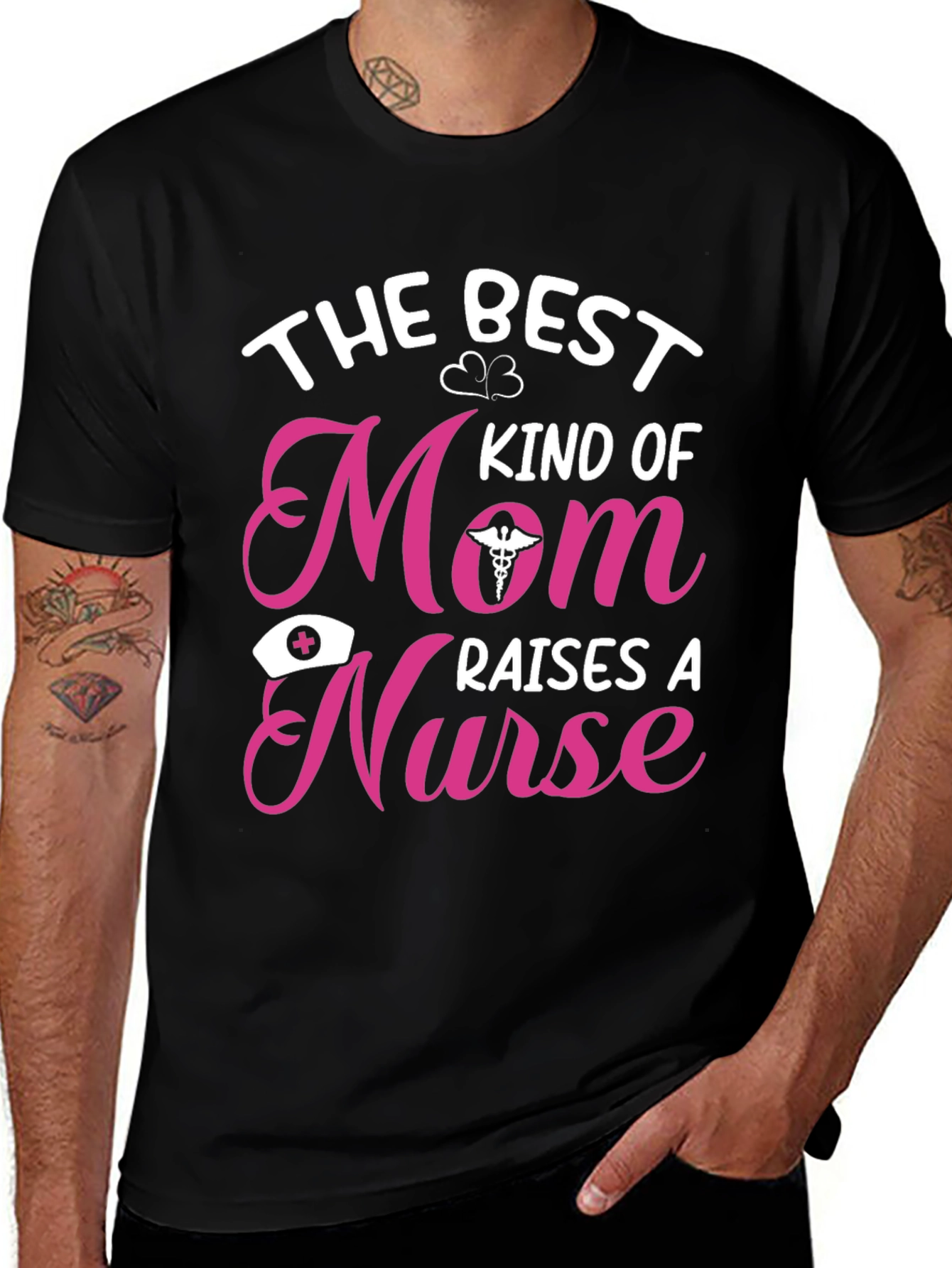 Nurse Mom T-Shirt - The Best Kind of Mom