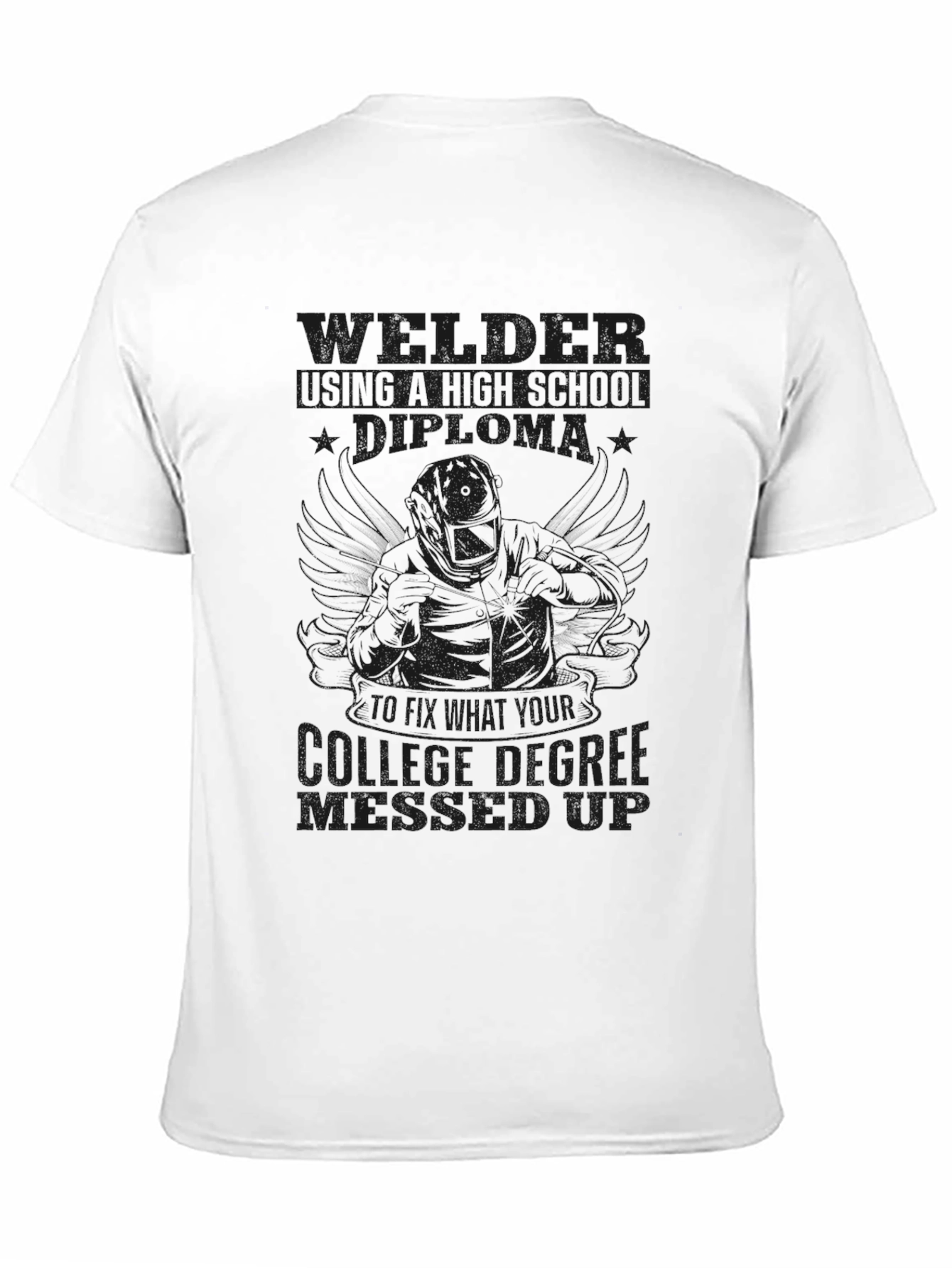 Welder High School Diploma T-Shirt