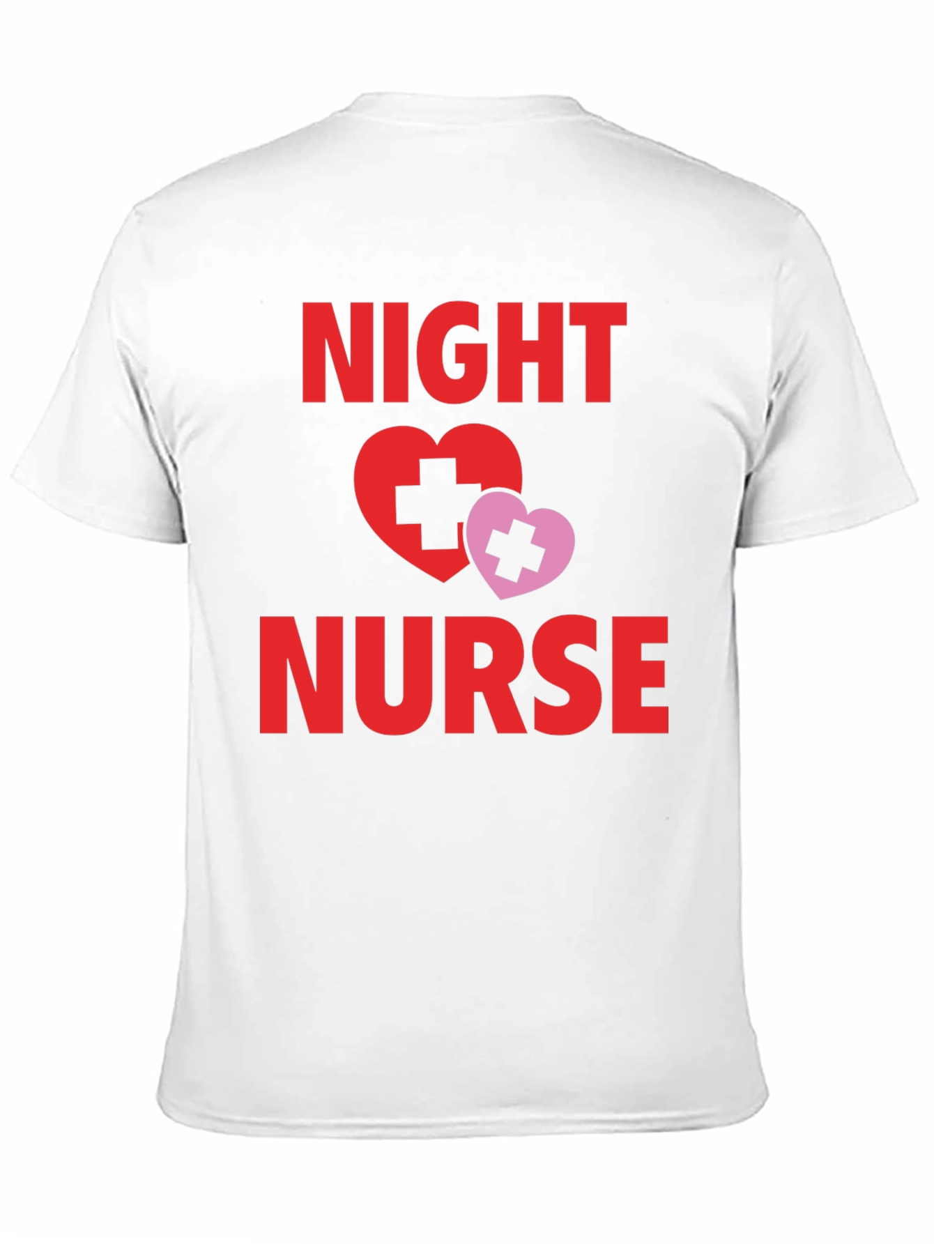 Night Nurse T-Shirt - Heart Design