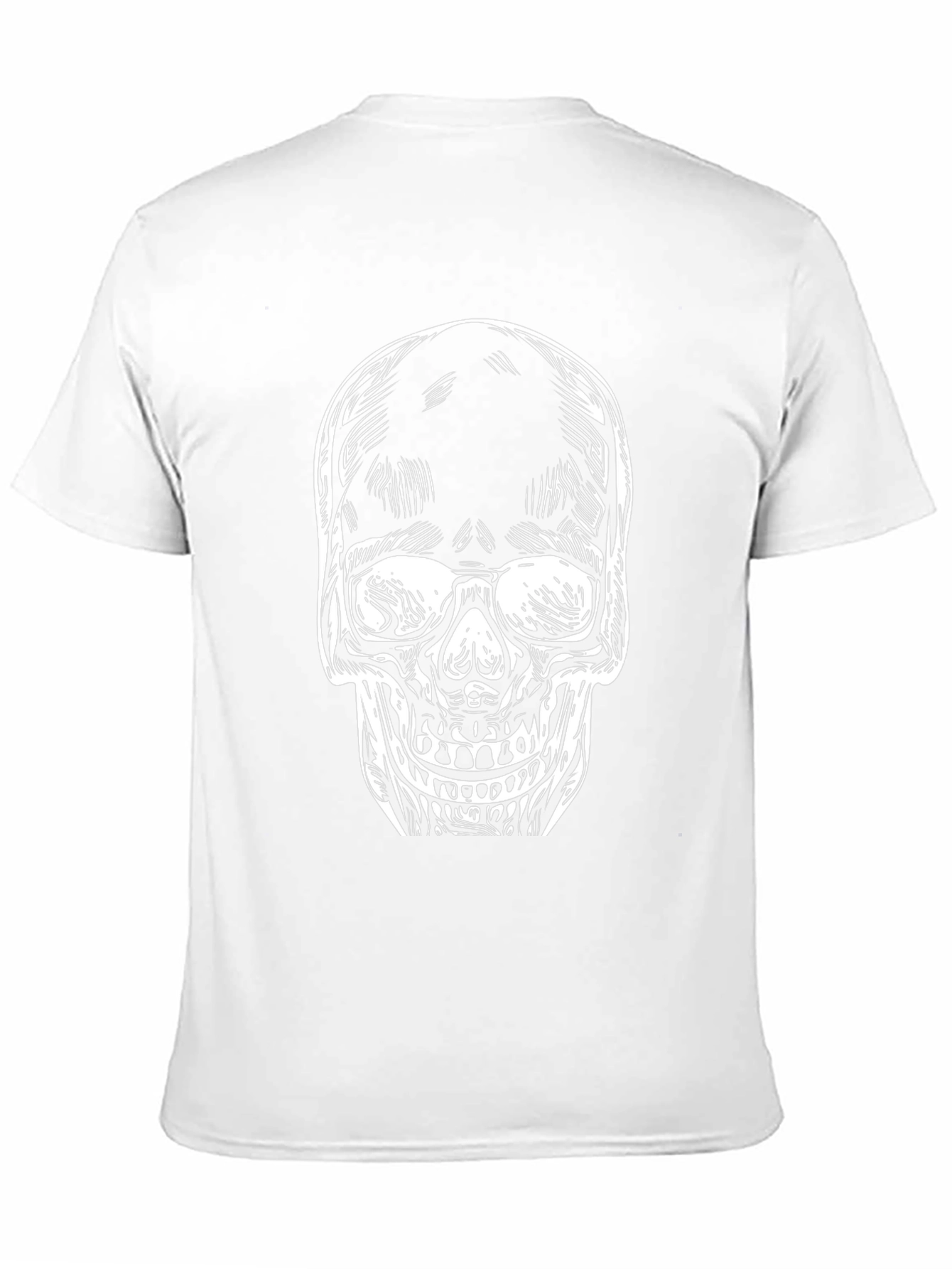 Skull Graphic Black T-Shirt - Edgy Style