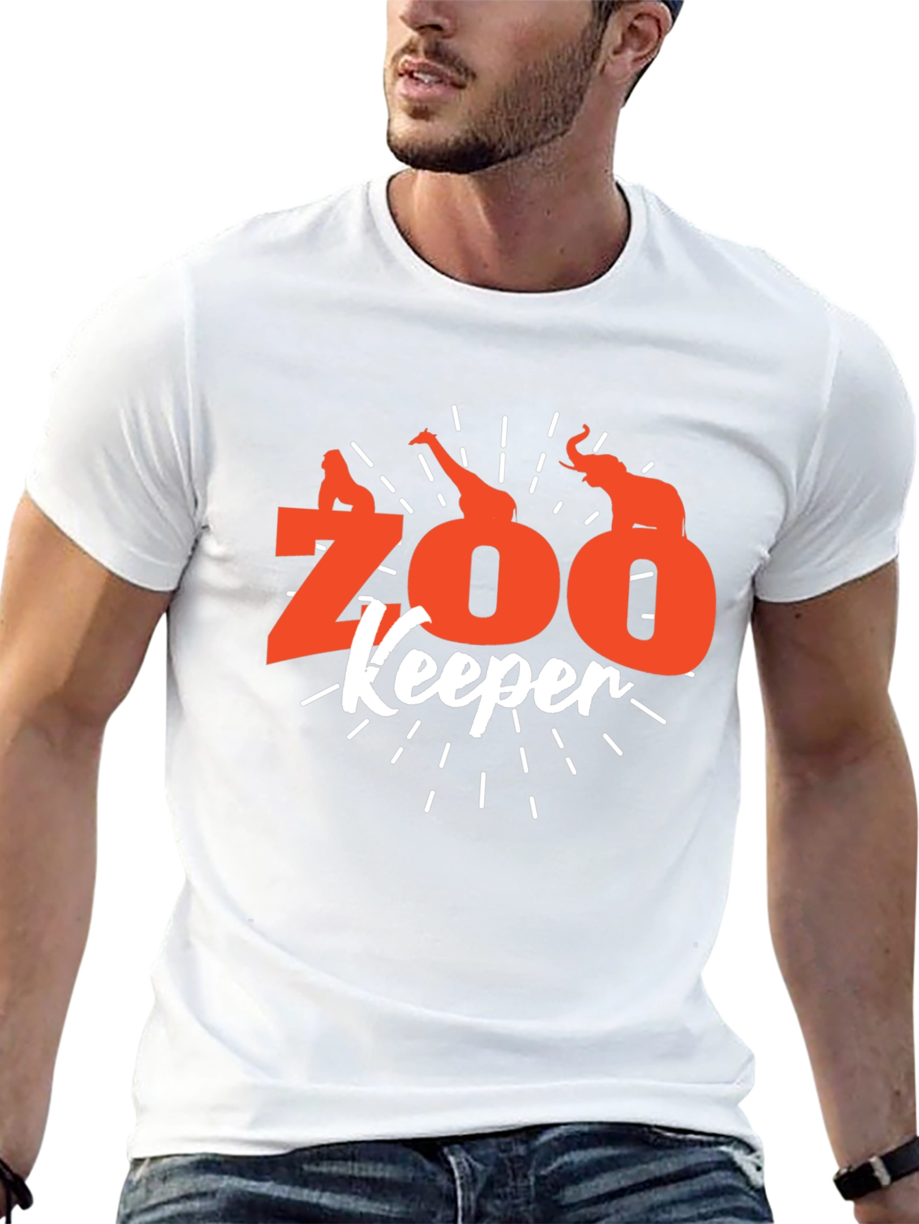 Zoo Keeper Graphic Tee - Animal Lover Shirt