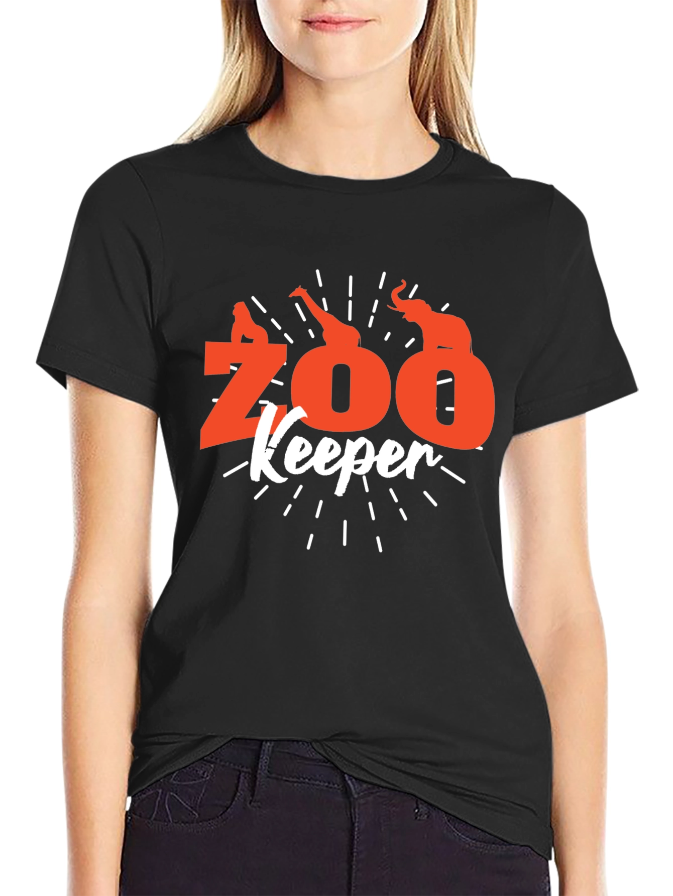 Zoo Keeper Graphic Tee - Animal Lover Shirt