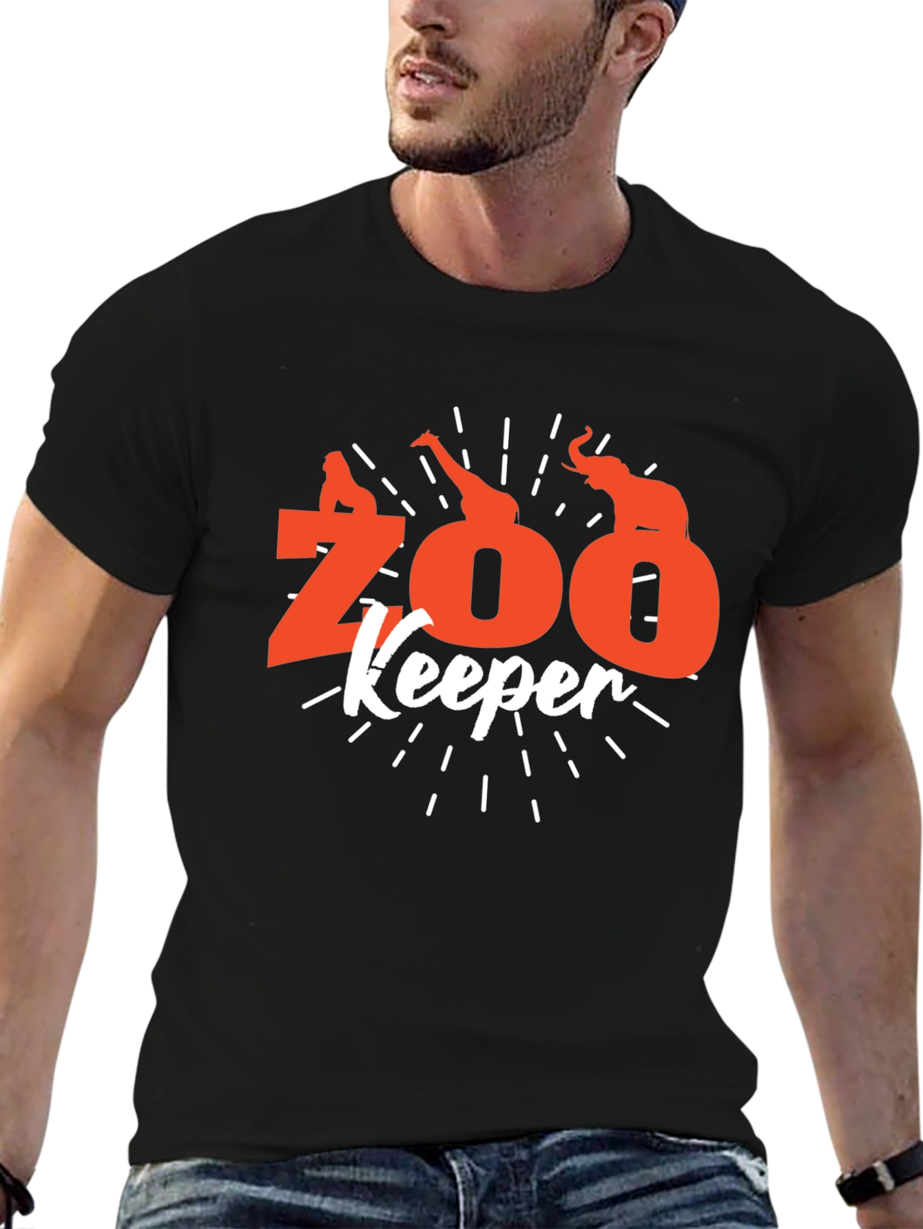 Zoo Keeper Graphic Tee - Animal Lover Shirt