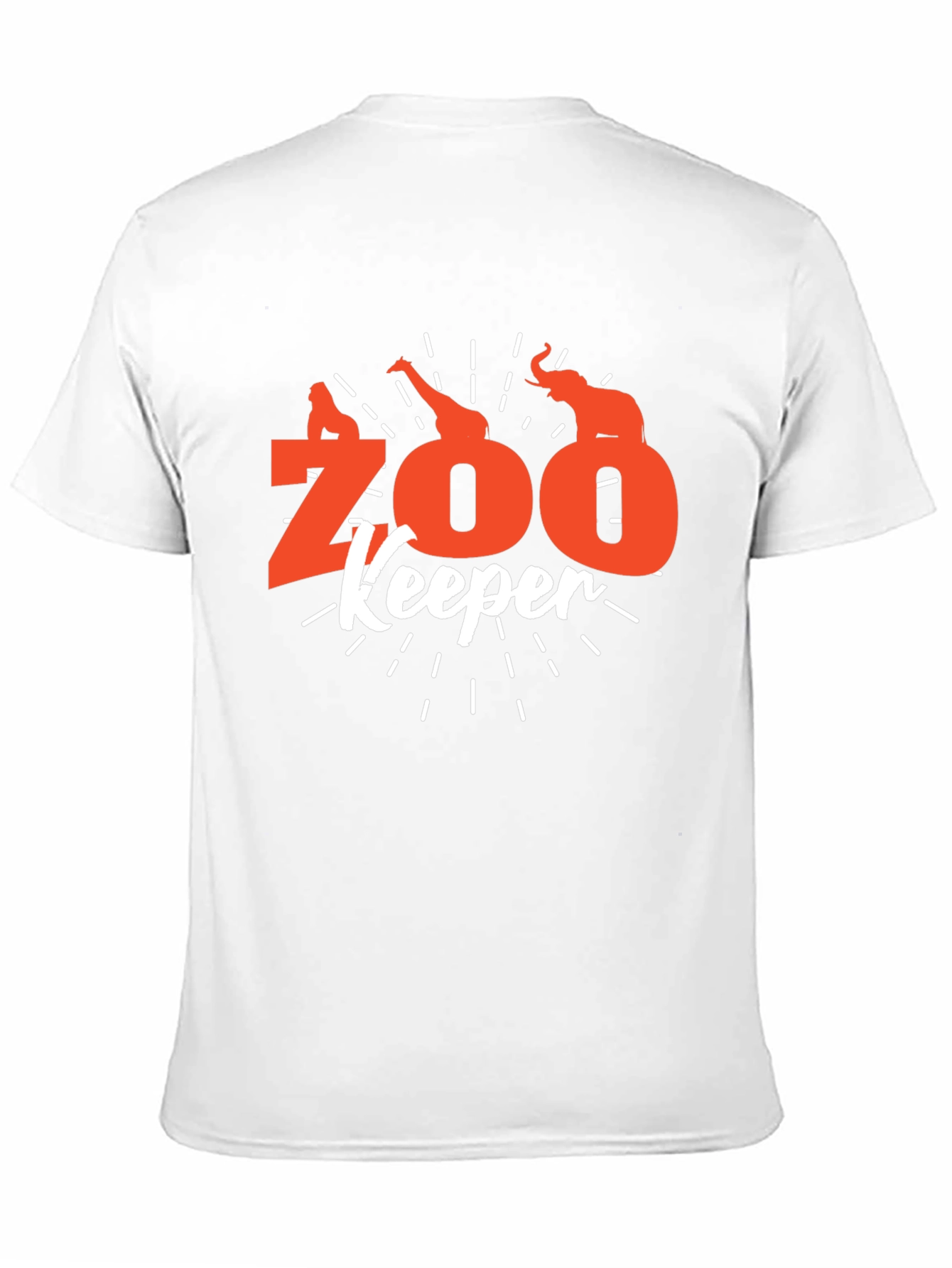Zoo Keeper Graphic Tee - Animal Lover Shirt