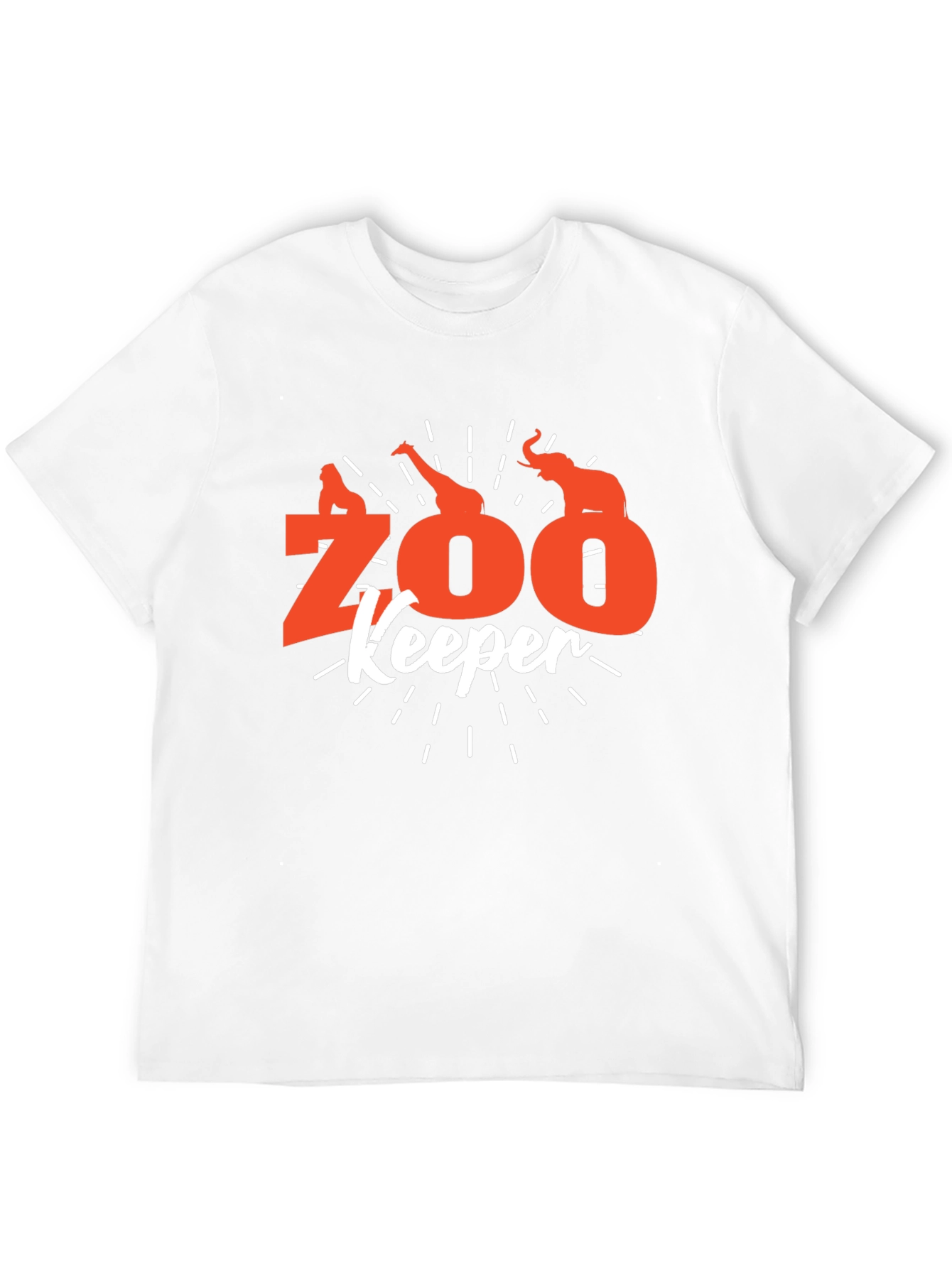Zoo Keeper Graphic Tee - Animal Lover Shirt