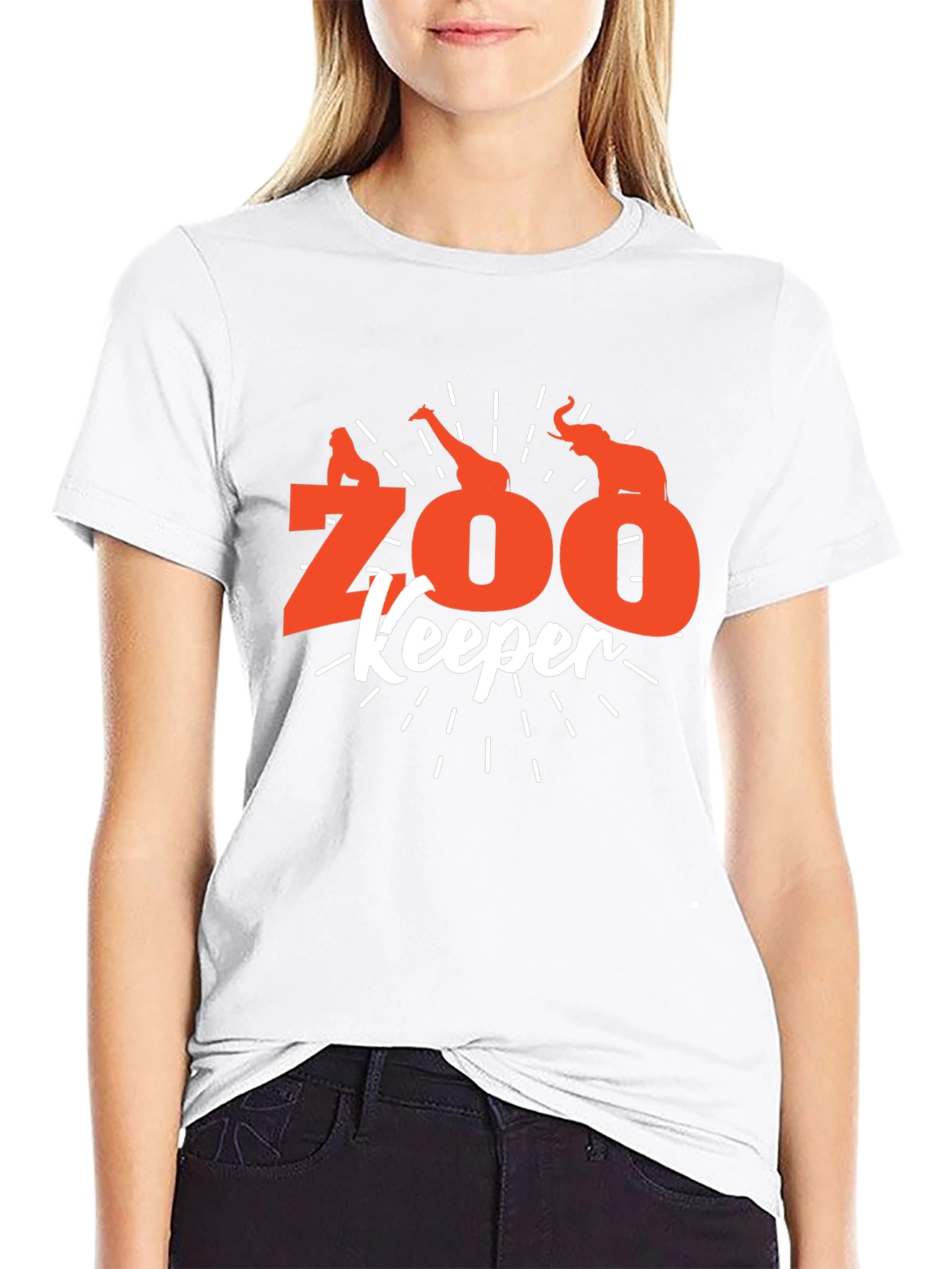 Zoo Keeper Graphic Tee - Animal Lover Shirt