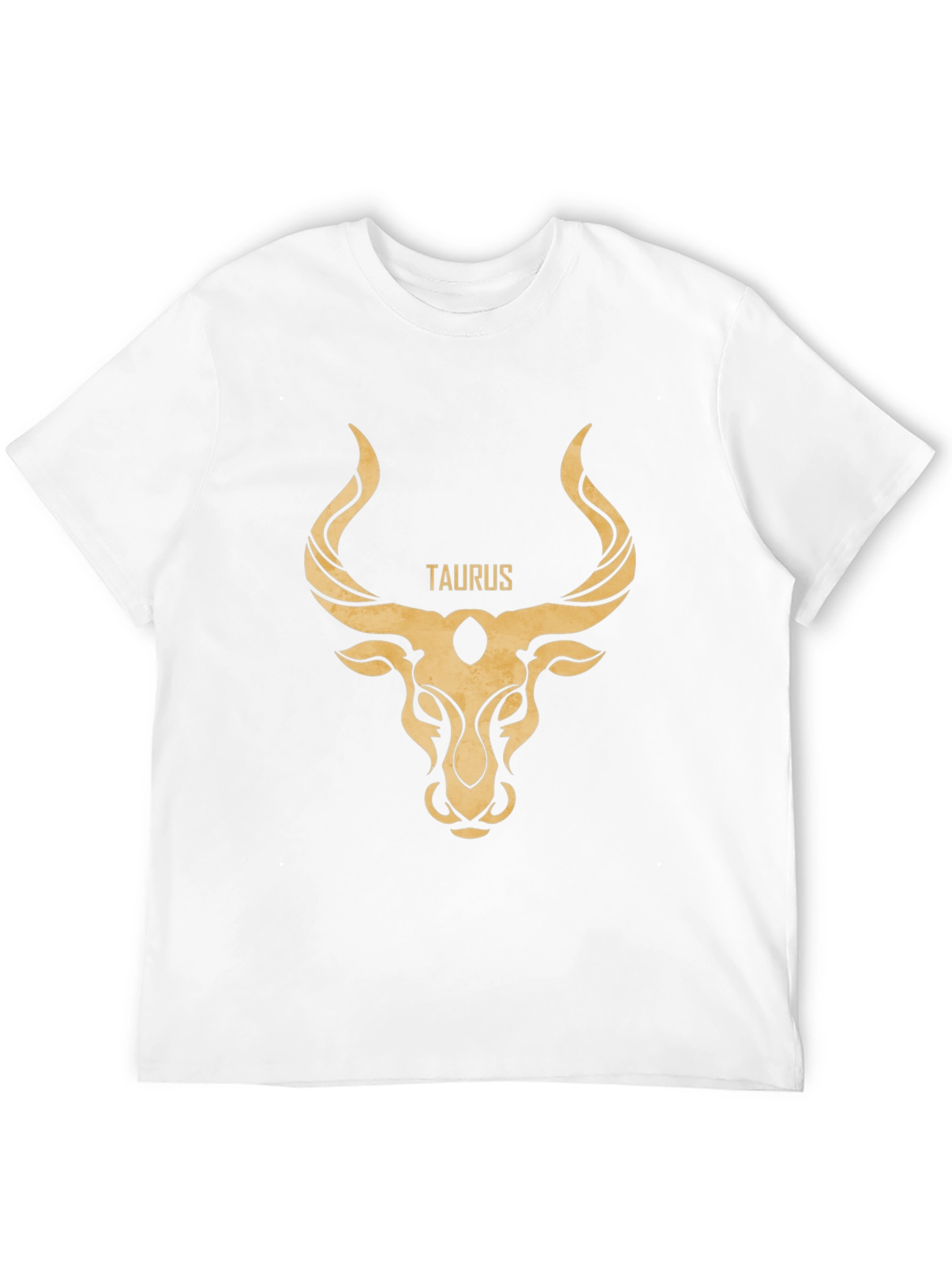 Taurus Zodiac Graphic Tee - Black Cotton Comfort