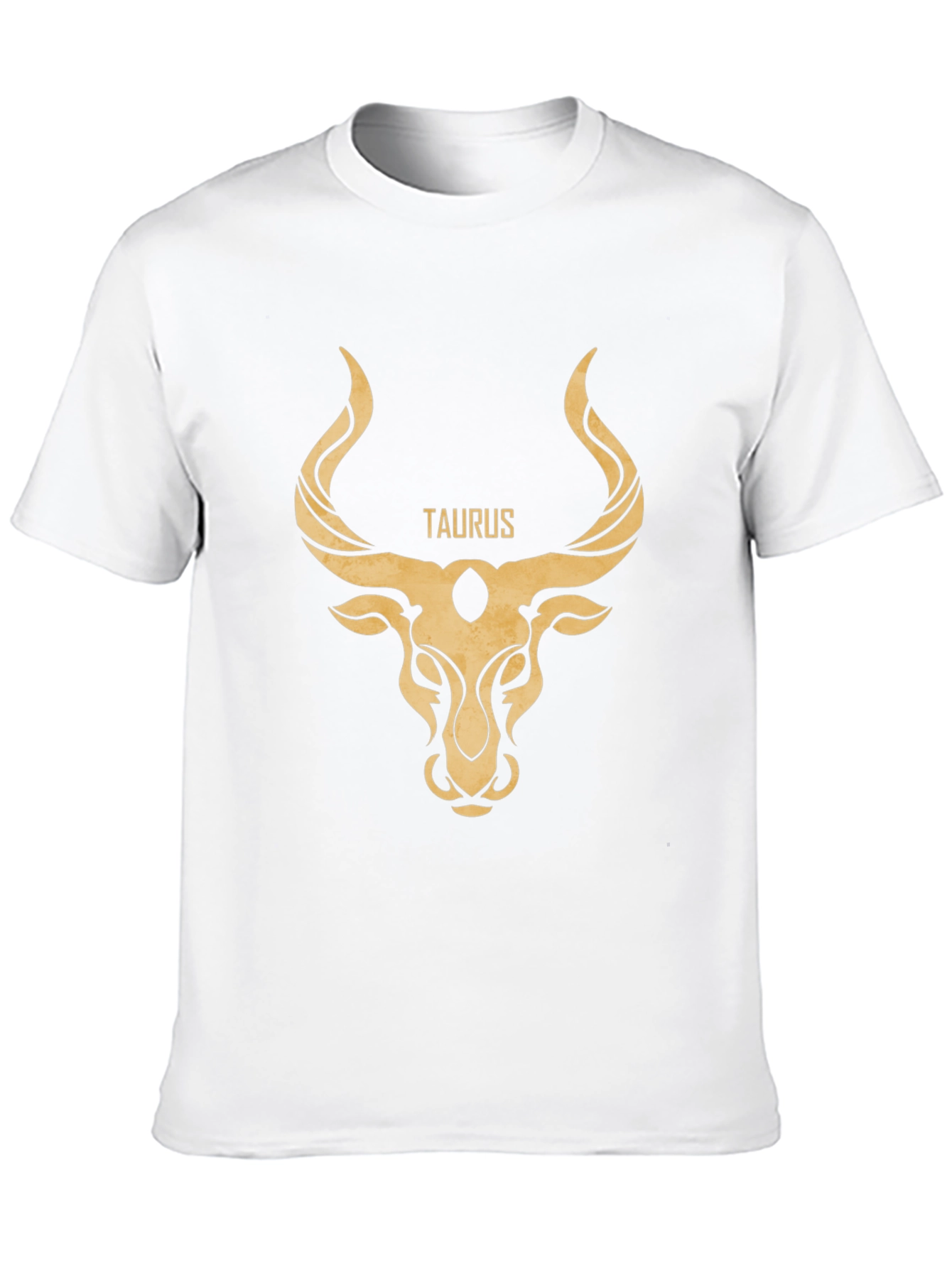 Taurus Zodiac Graphic Tee - Black Cotton Comfort