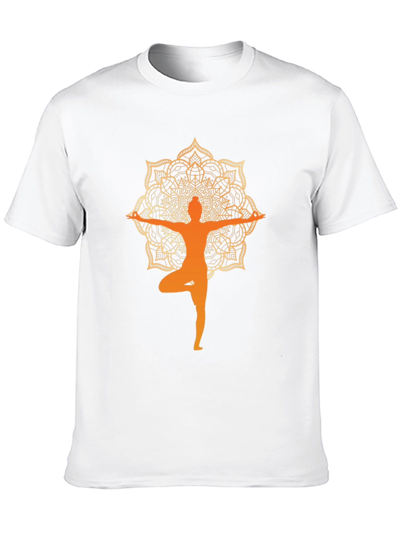 Yoga Mandala T-Shirt - Zen Design