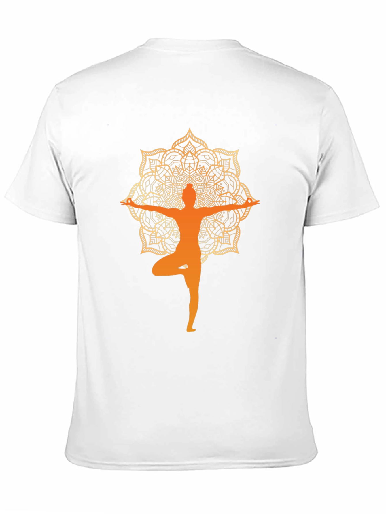 Yoga Mandala T-Shirt - Zen Design