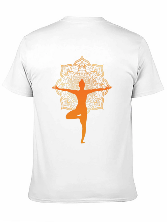 Yoga Mandala T-Shirt - Zen Design
