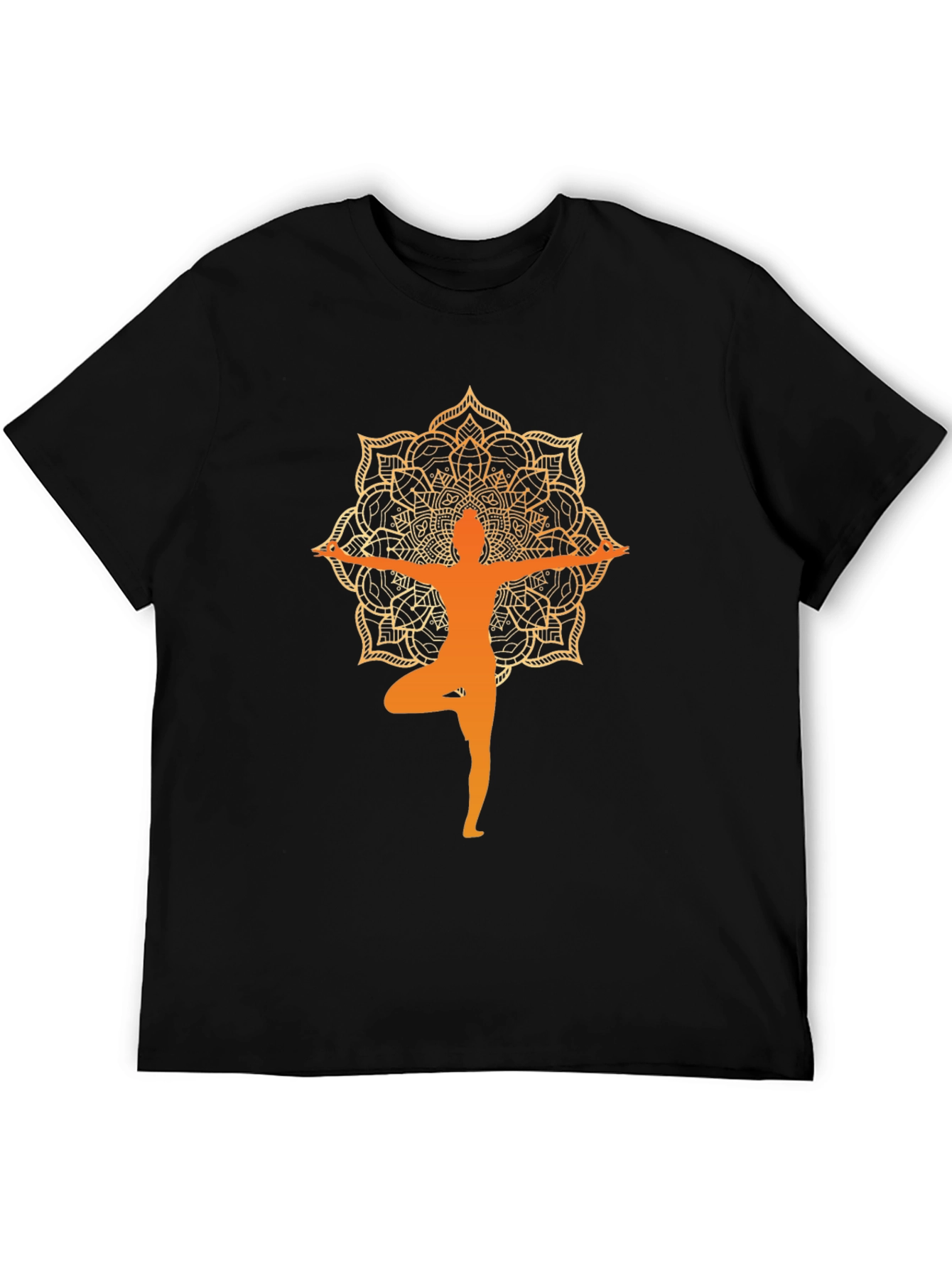 Yoga Mandala T-Shirt - Zen Design
