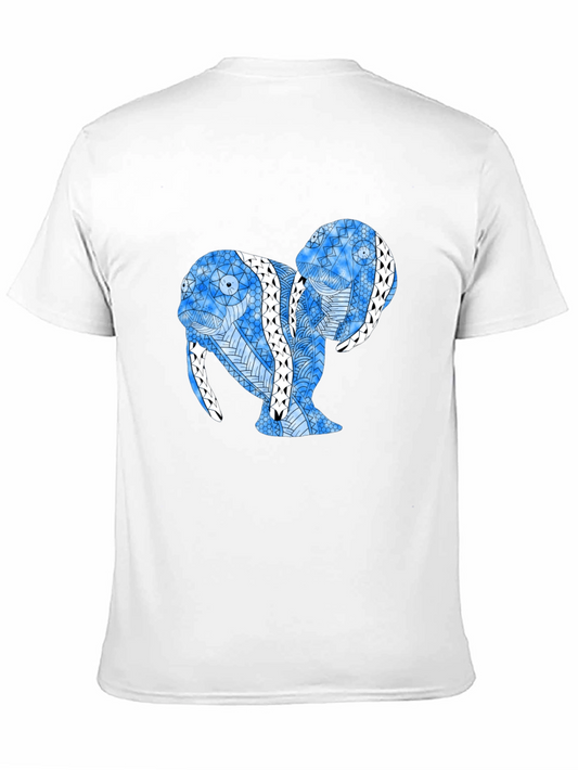 Abstract Walrus Graphic Tee