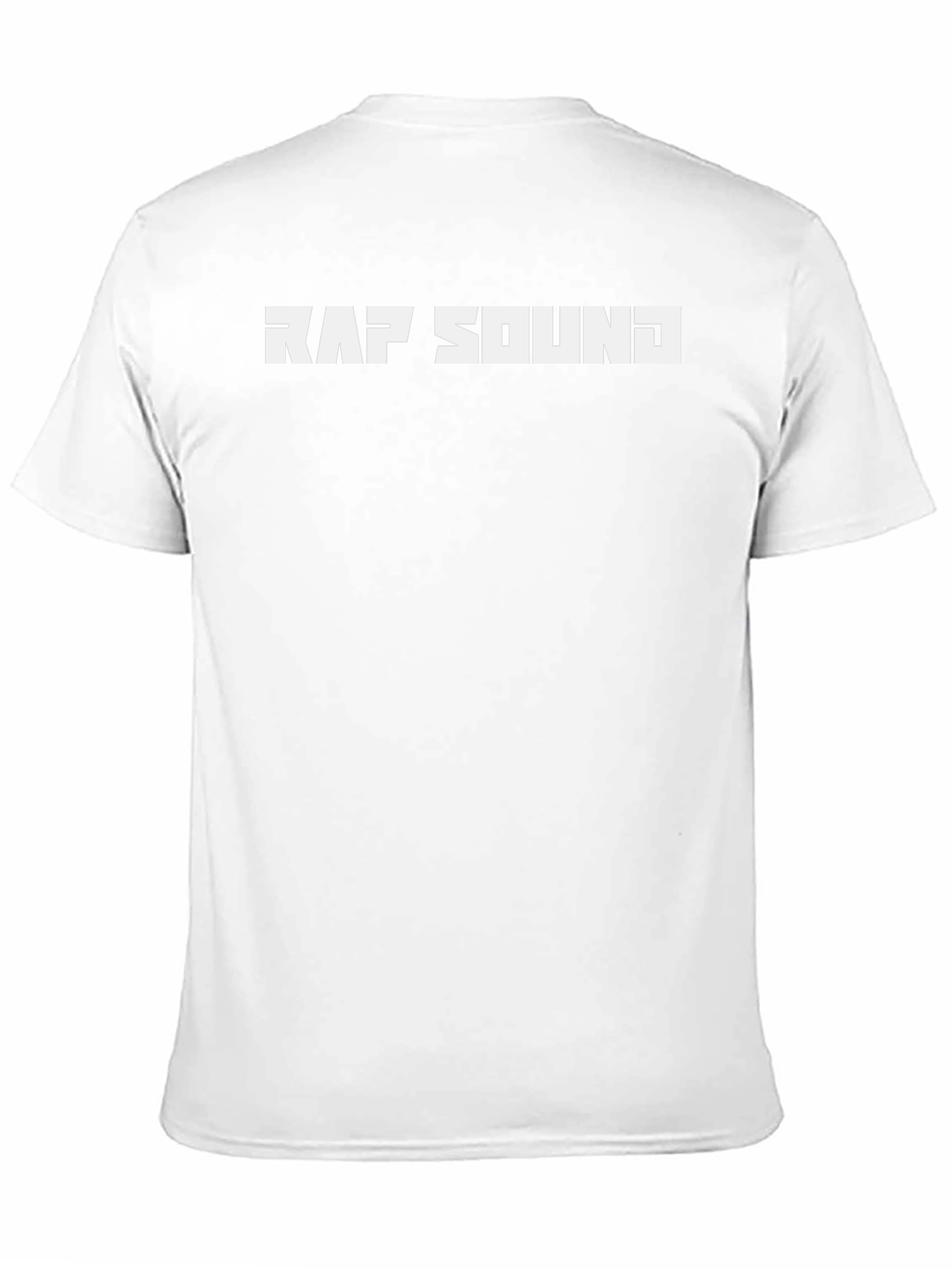 Rap Sound Graphic Tee - Stylish Black T-Shirt