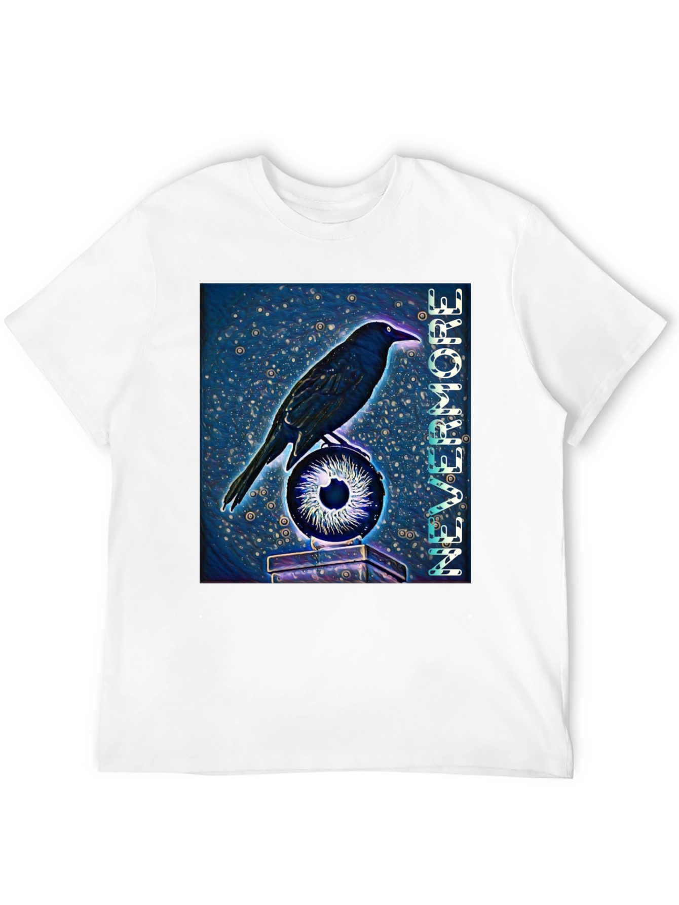 Raven & Eye T-Shirt - Nevermore Gothic Tee