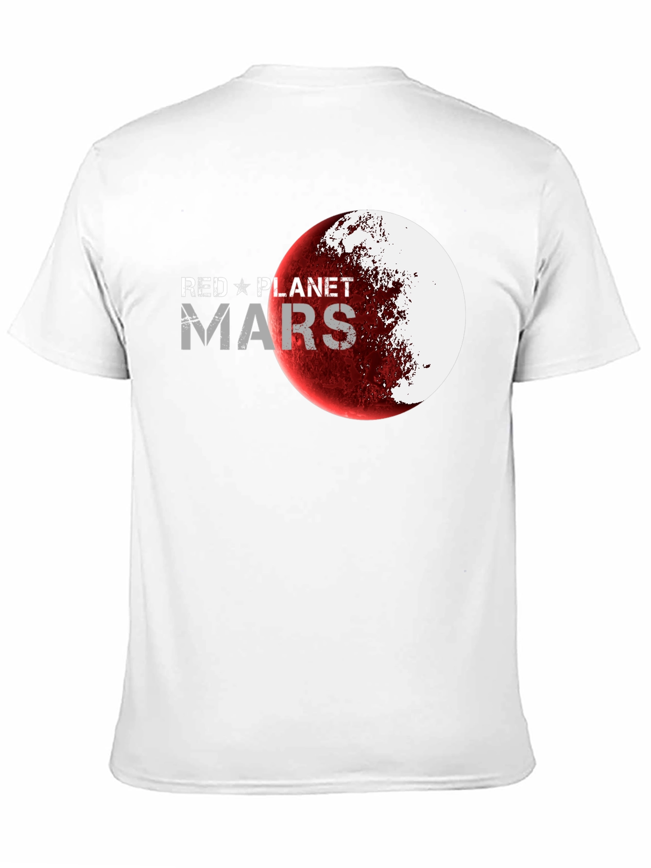 Red Planet Mars Graphic T-Shirt