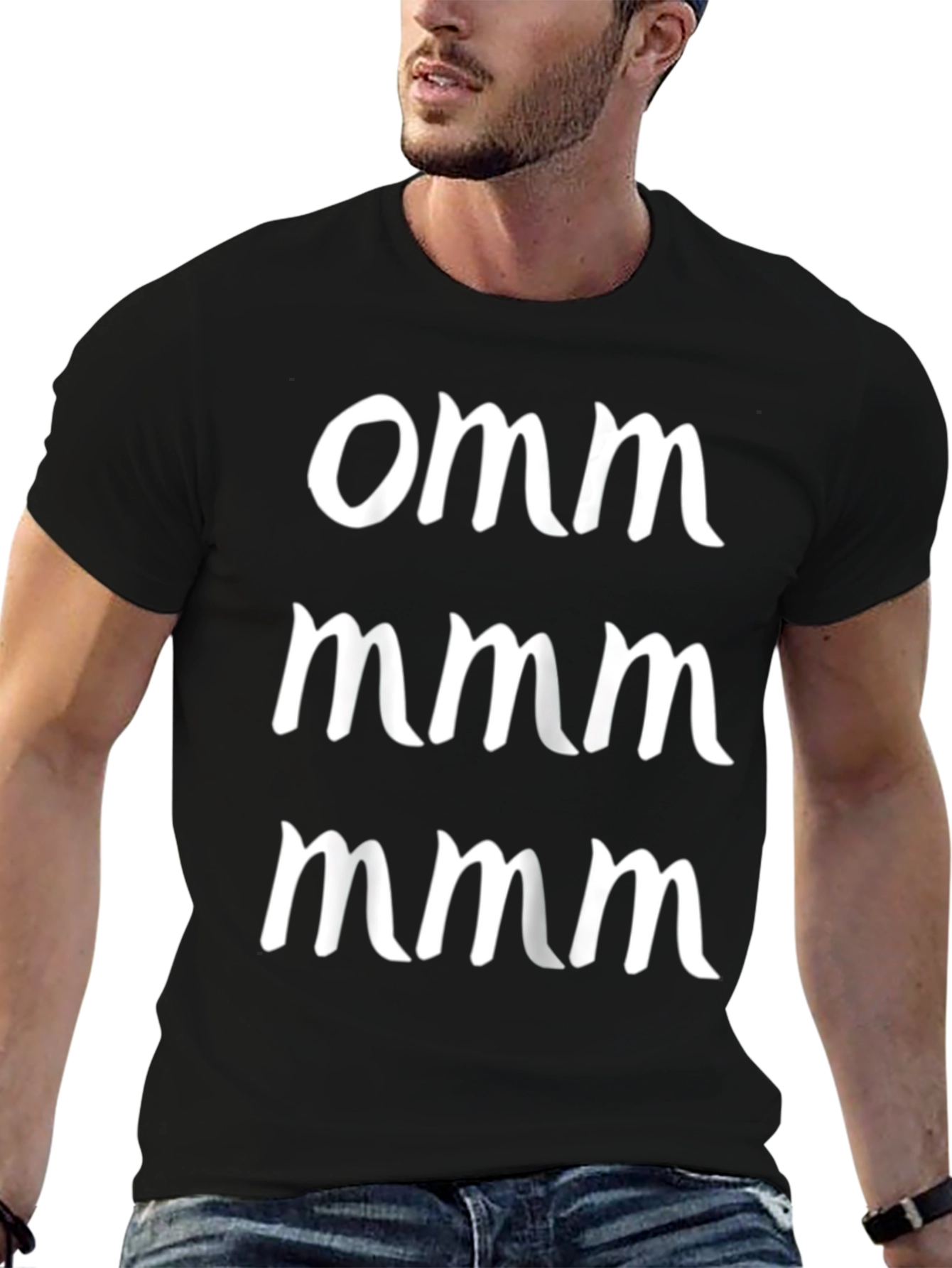Omm Mmm Mmm Graphic T-Shirt - Yoga Meditation
