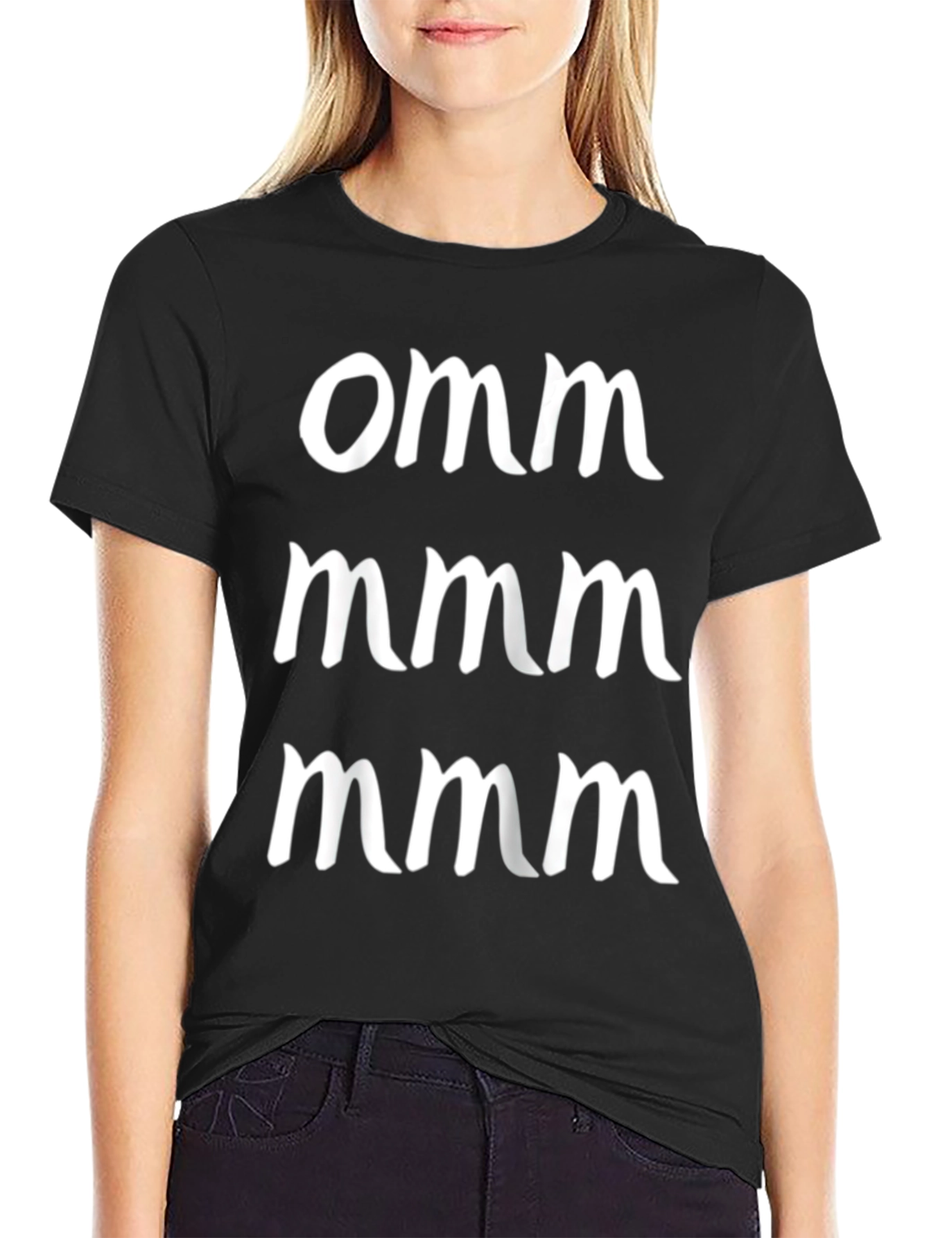 Omm Mmm Mmm Graphic T-Shirt - Yoga Meditation