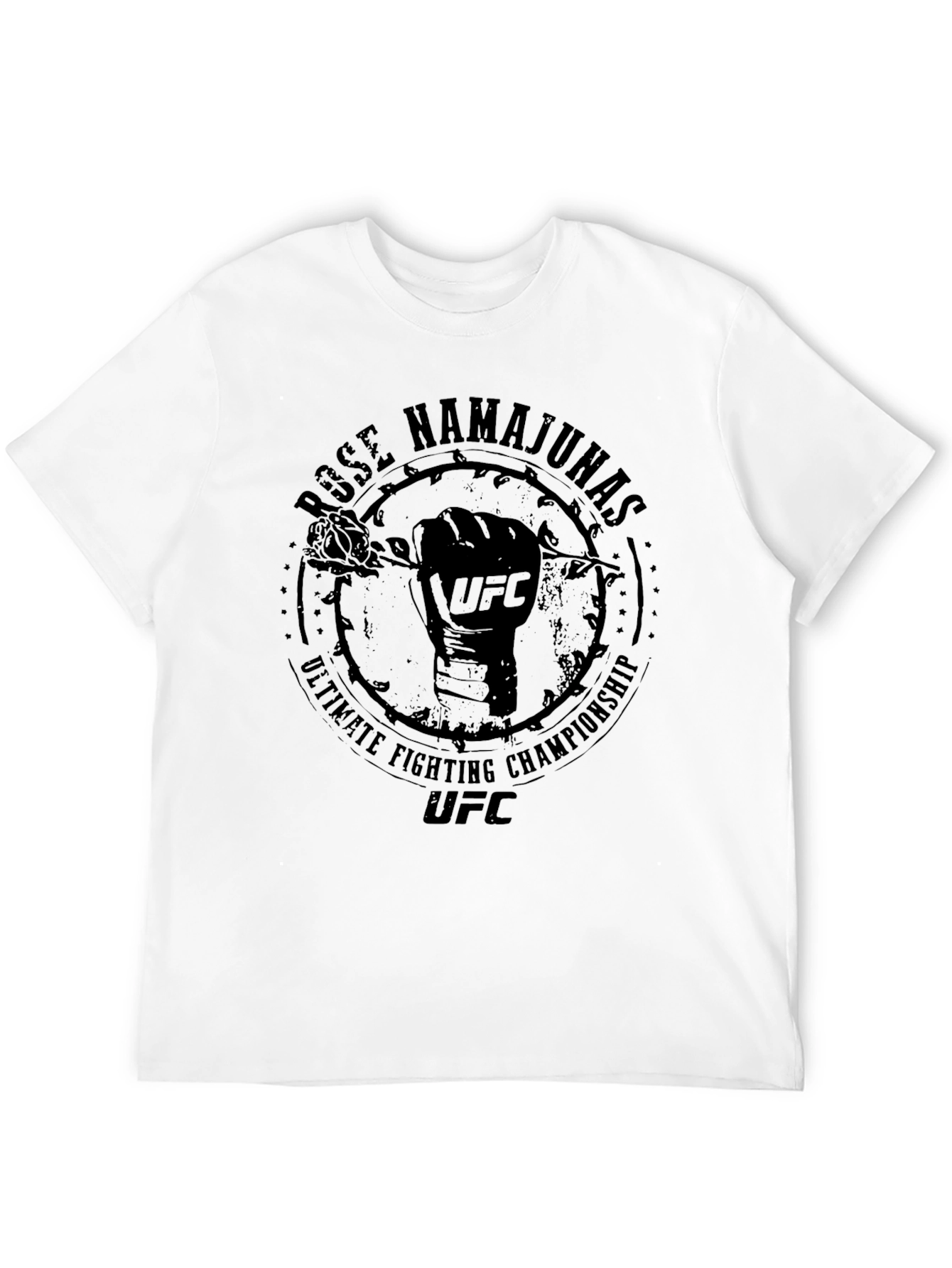 Rose Namajunas UFC Black T-Shirt