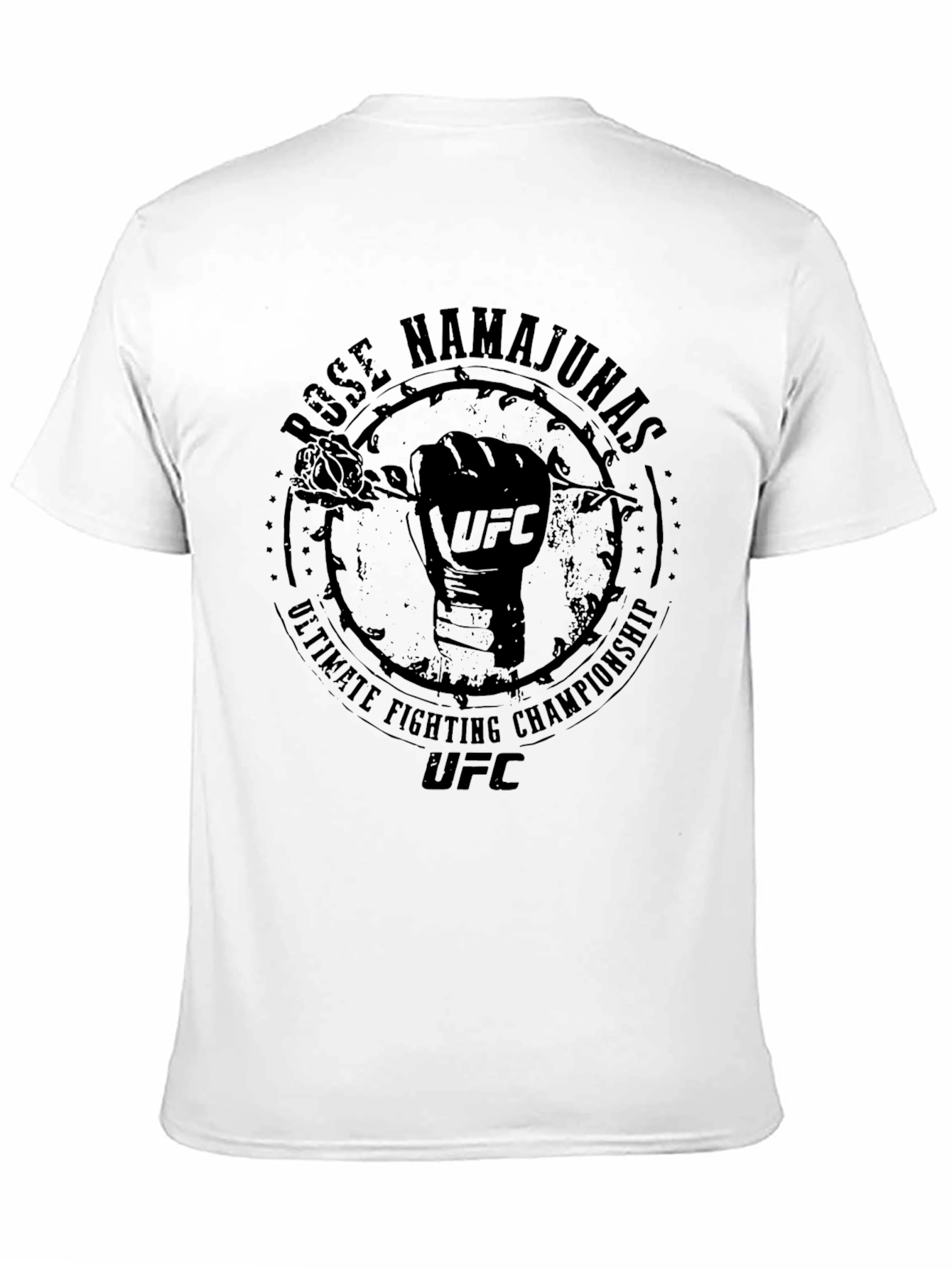 Rose Namajunas UFC Black T-Shirt