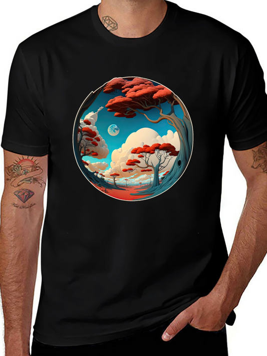 Whimsical Landscape T-Shirt