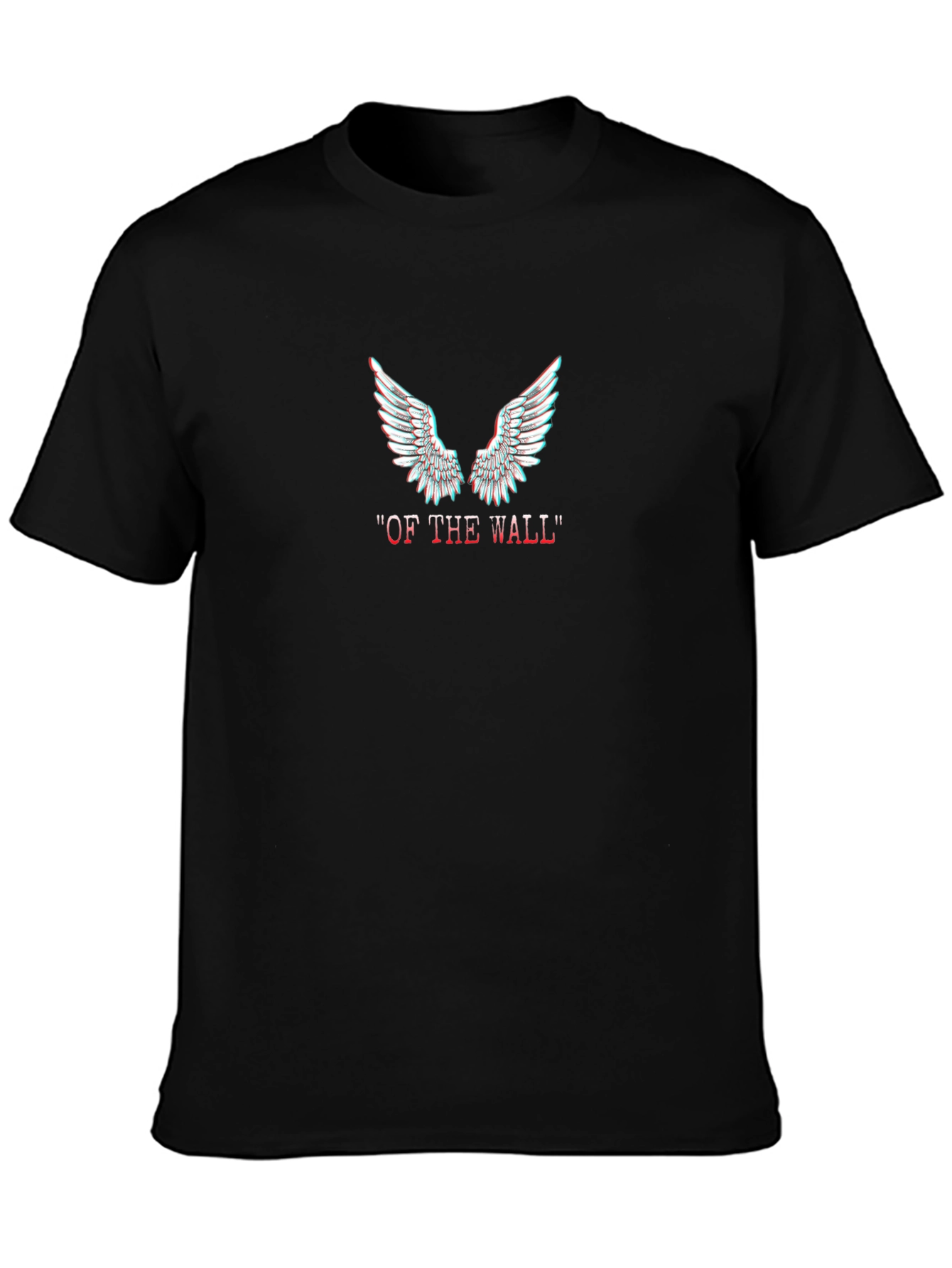 Of The Wall Wings Graphic Tee - Black