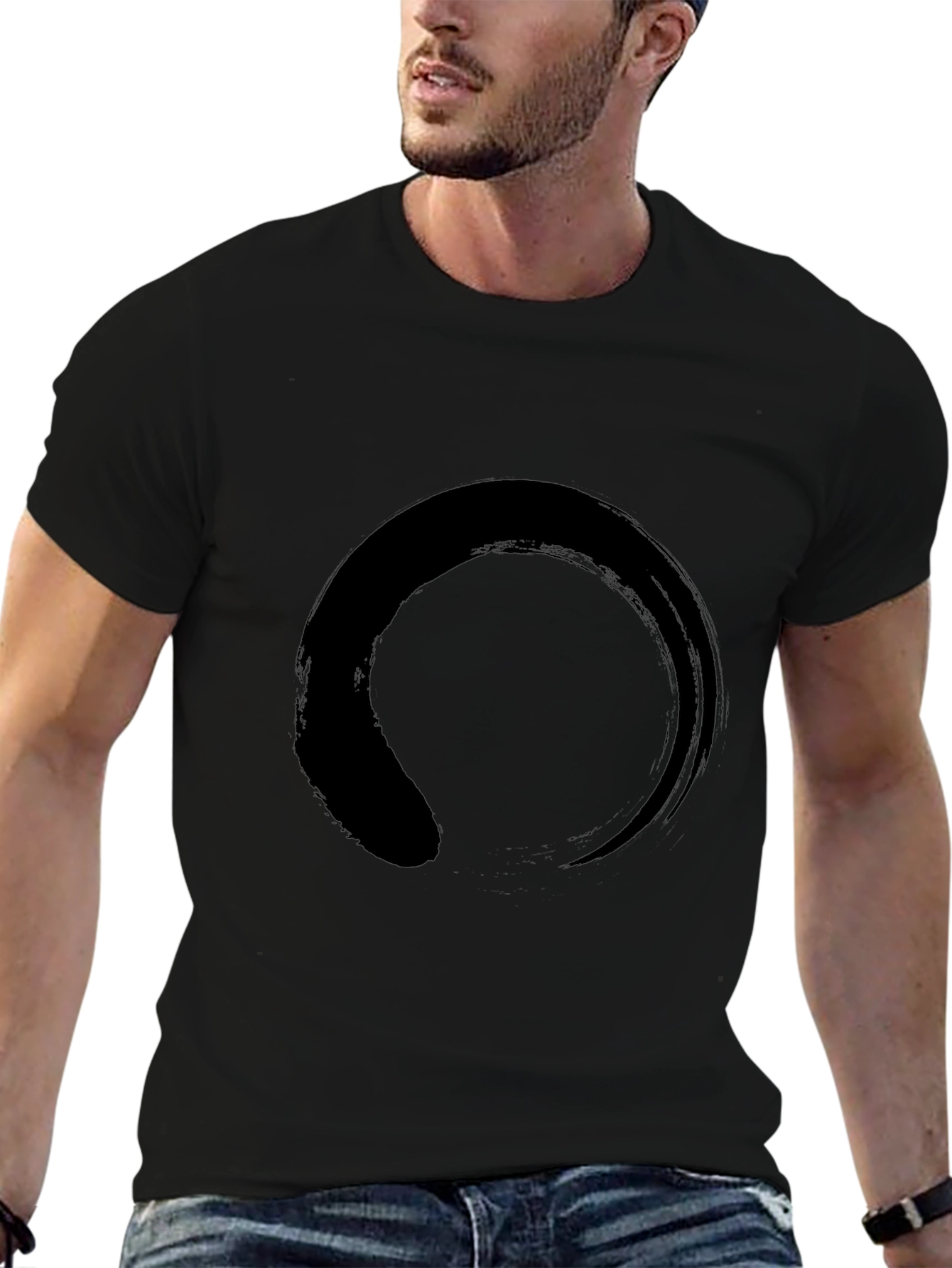 Zen Circle Graphic T-Shirt - Menswear