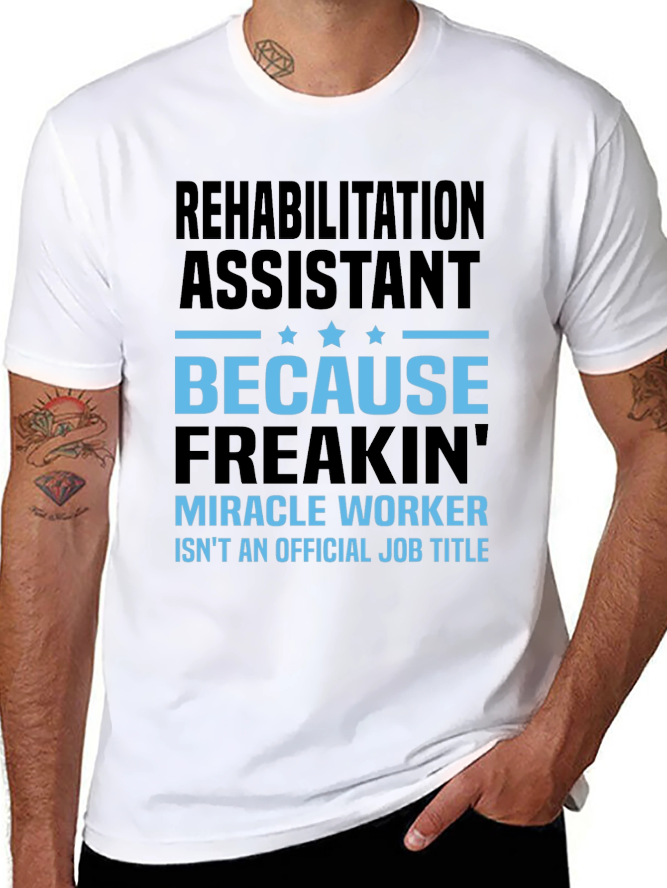 Rehabilitation Assistant Miracle Worker Graphic Tee