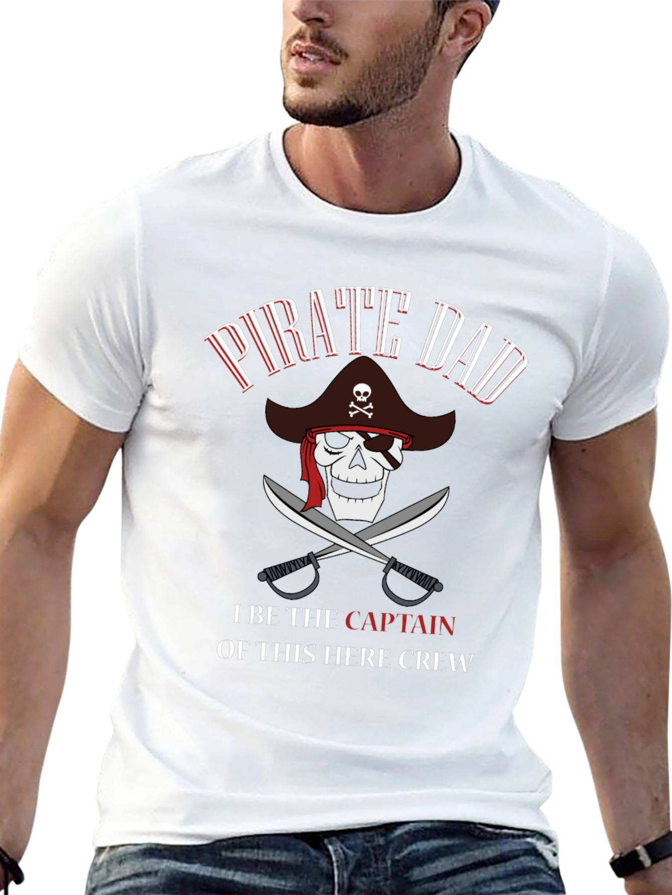 Pirate Dad Graphic T-Shirt