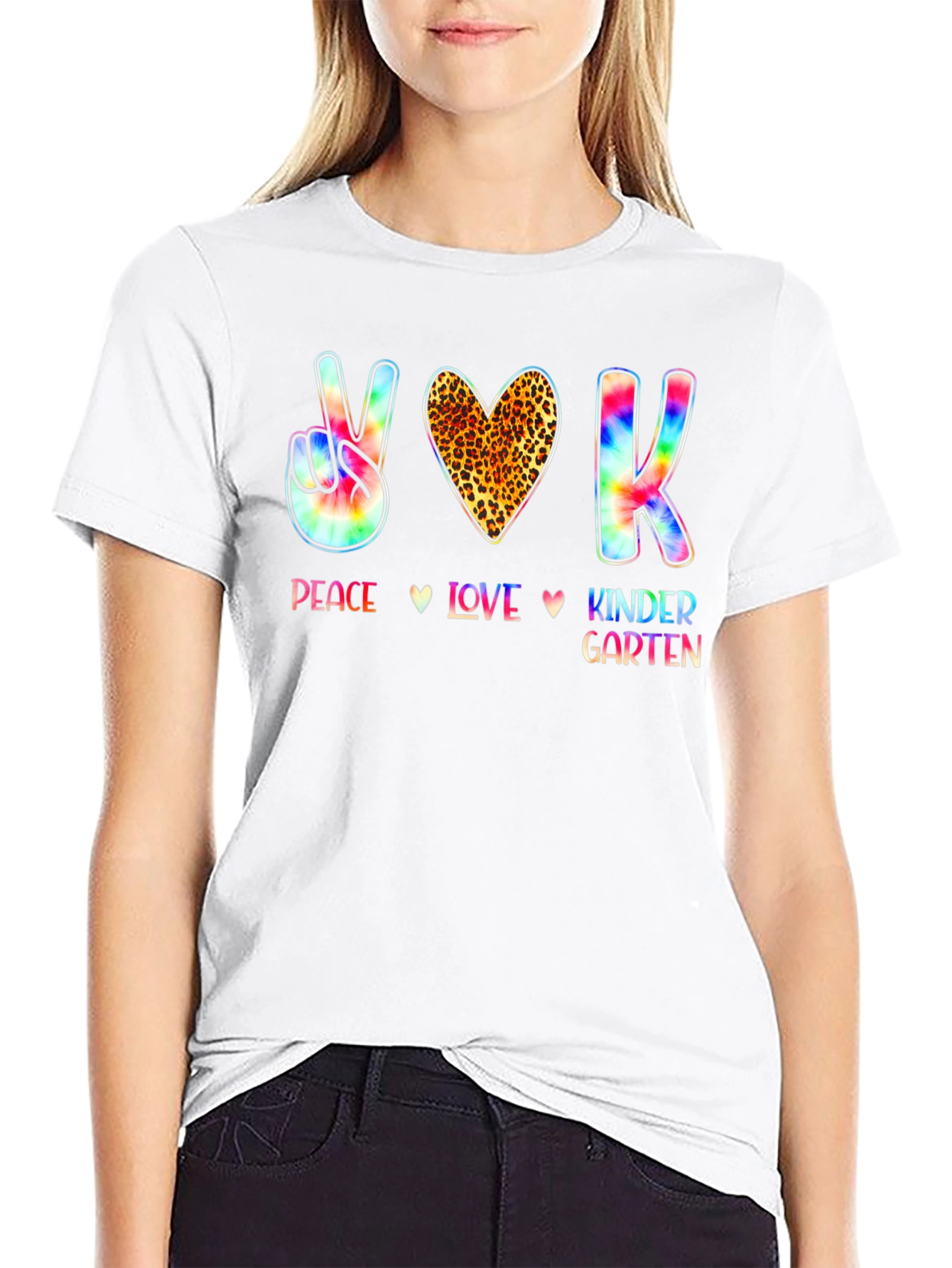 Peace Love Kindergarten T-Shirt
