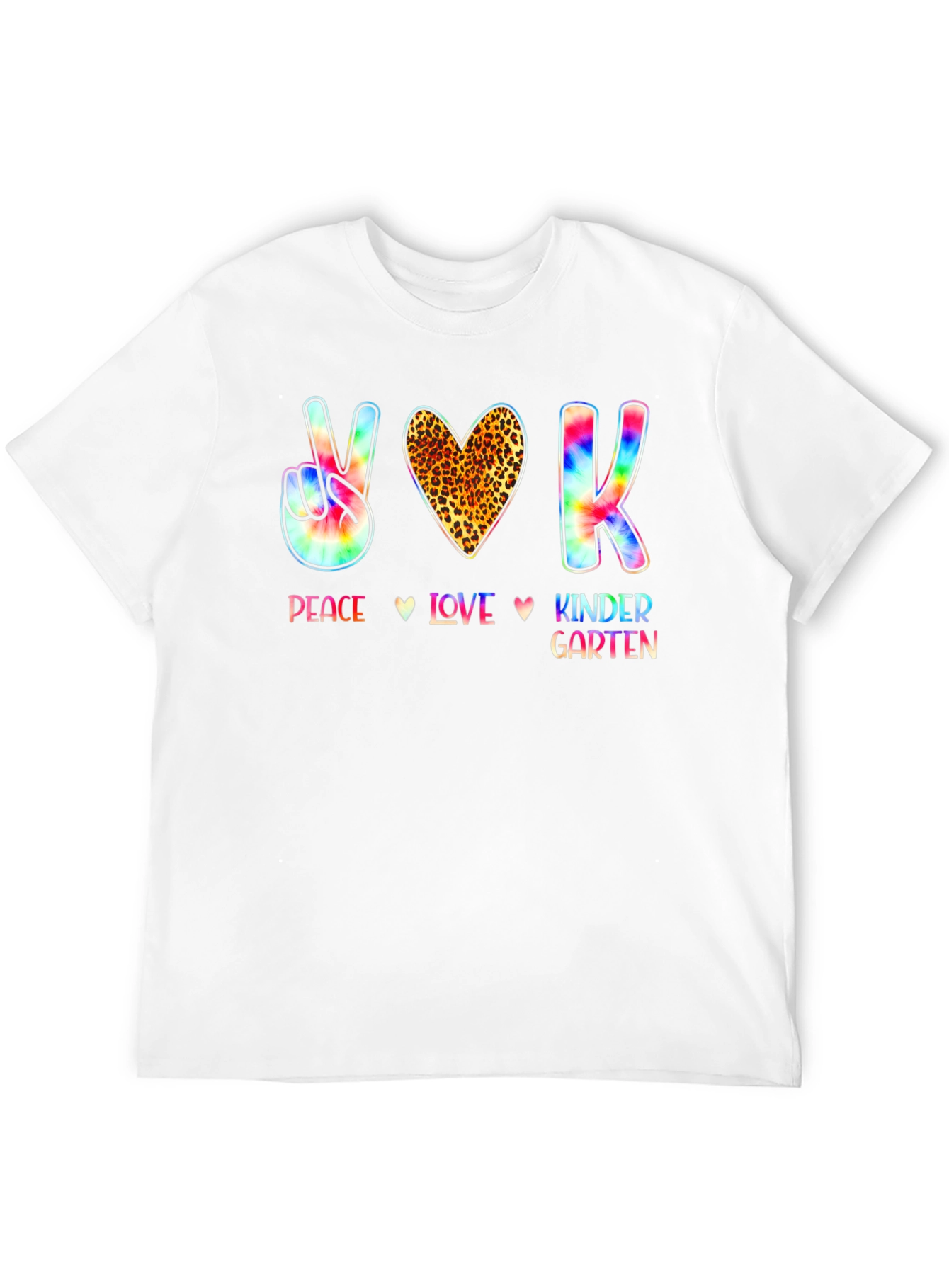 Peace Love Kindergarten T-Shirt