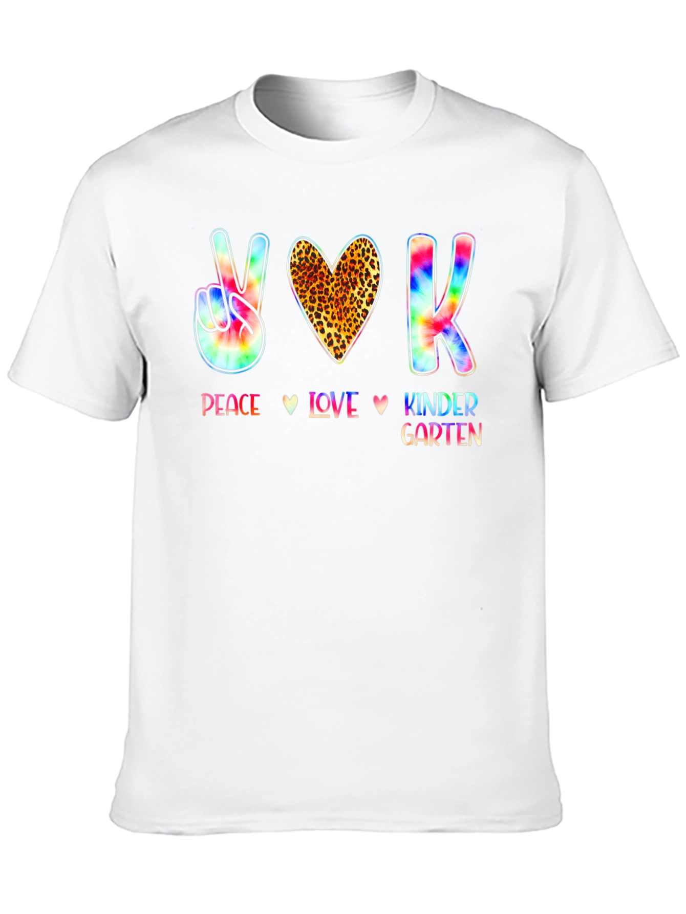 Peace Love Kindergarten T-Shirt