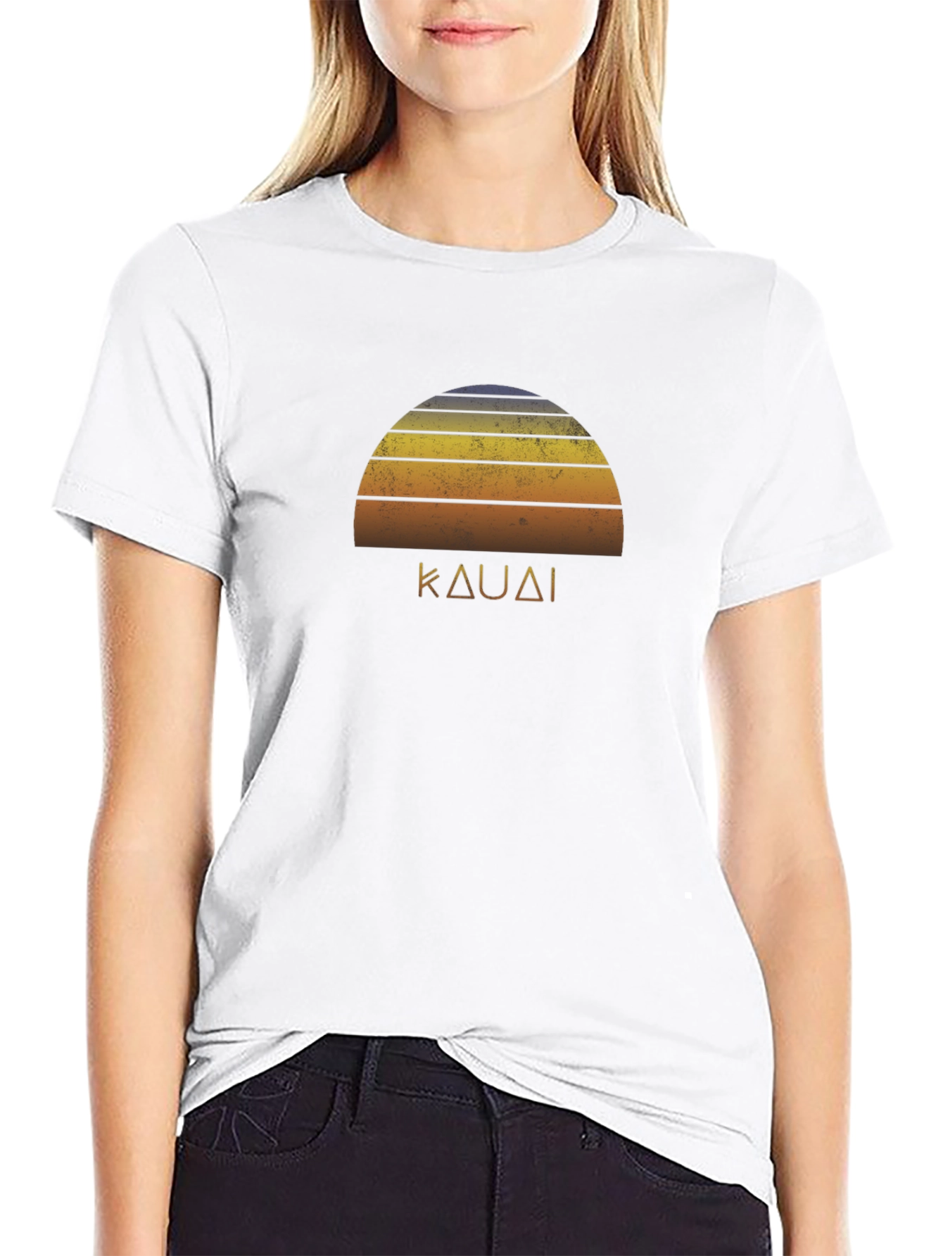 Retro Kauai Sunset T-Shirt