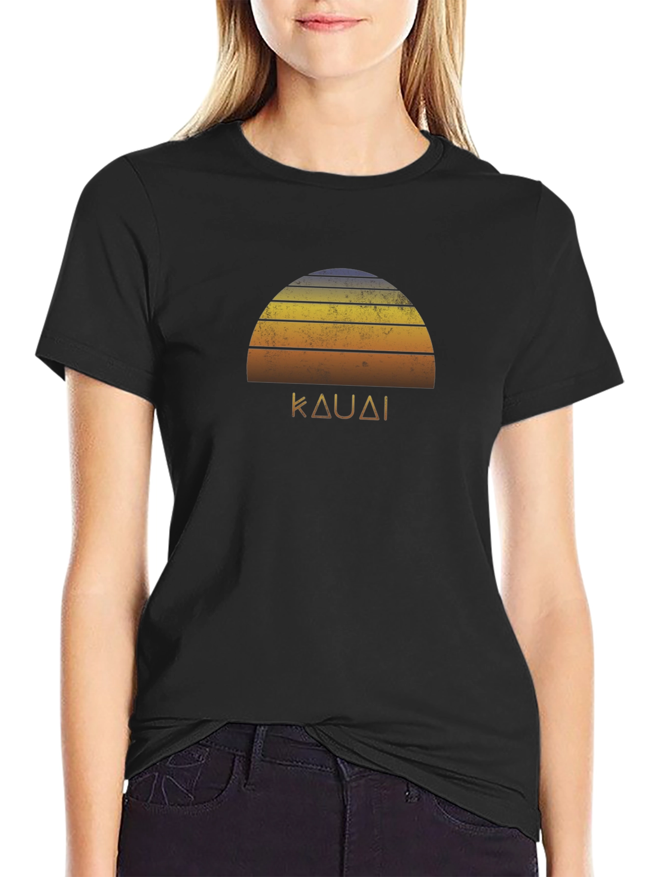 Retro Kauai Sunset T-Shirt