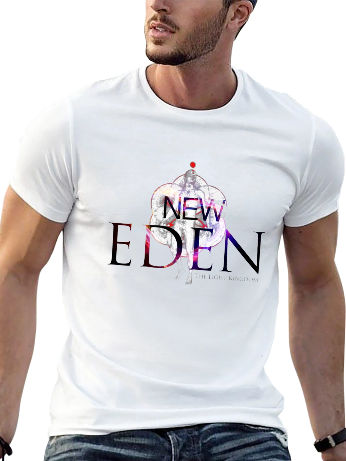 New Eden Graphic Tee - Stylish Black T-Shirt