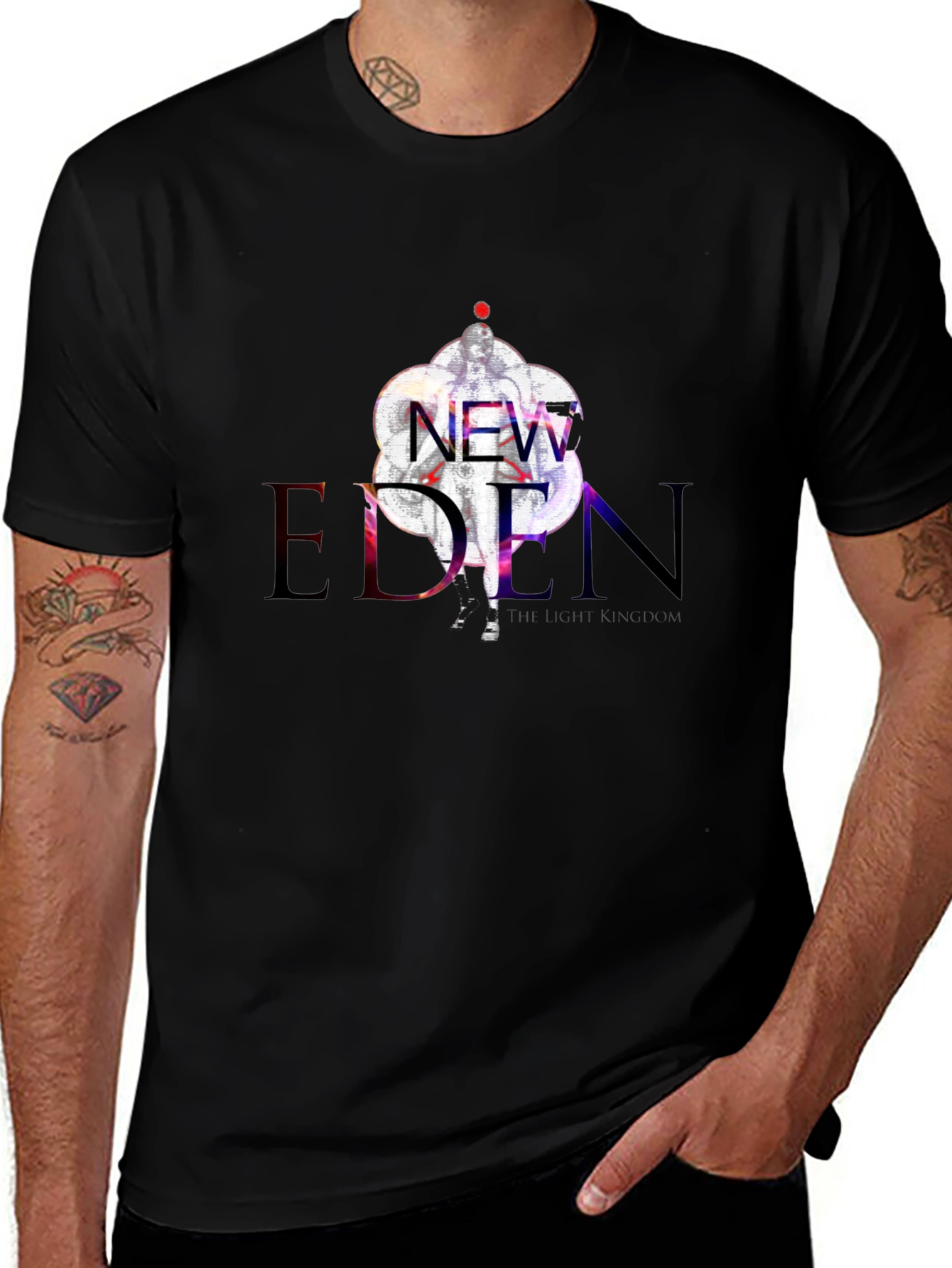 New Eden Graphic Tee - Stylish Black T-Shirt