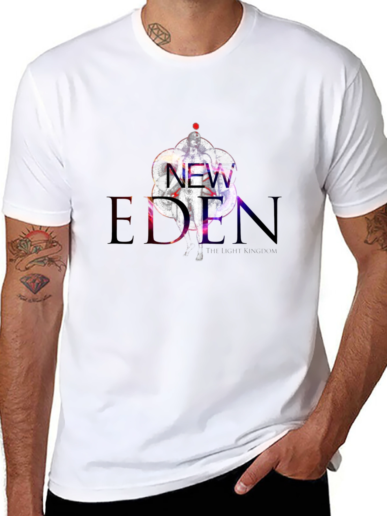 New Eden Graphic Tee - Stylish Black T-Shirt