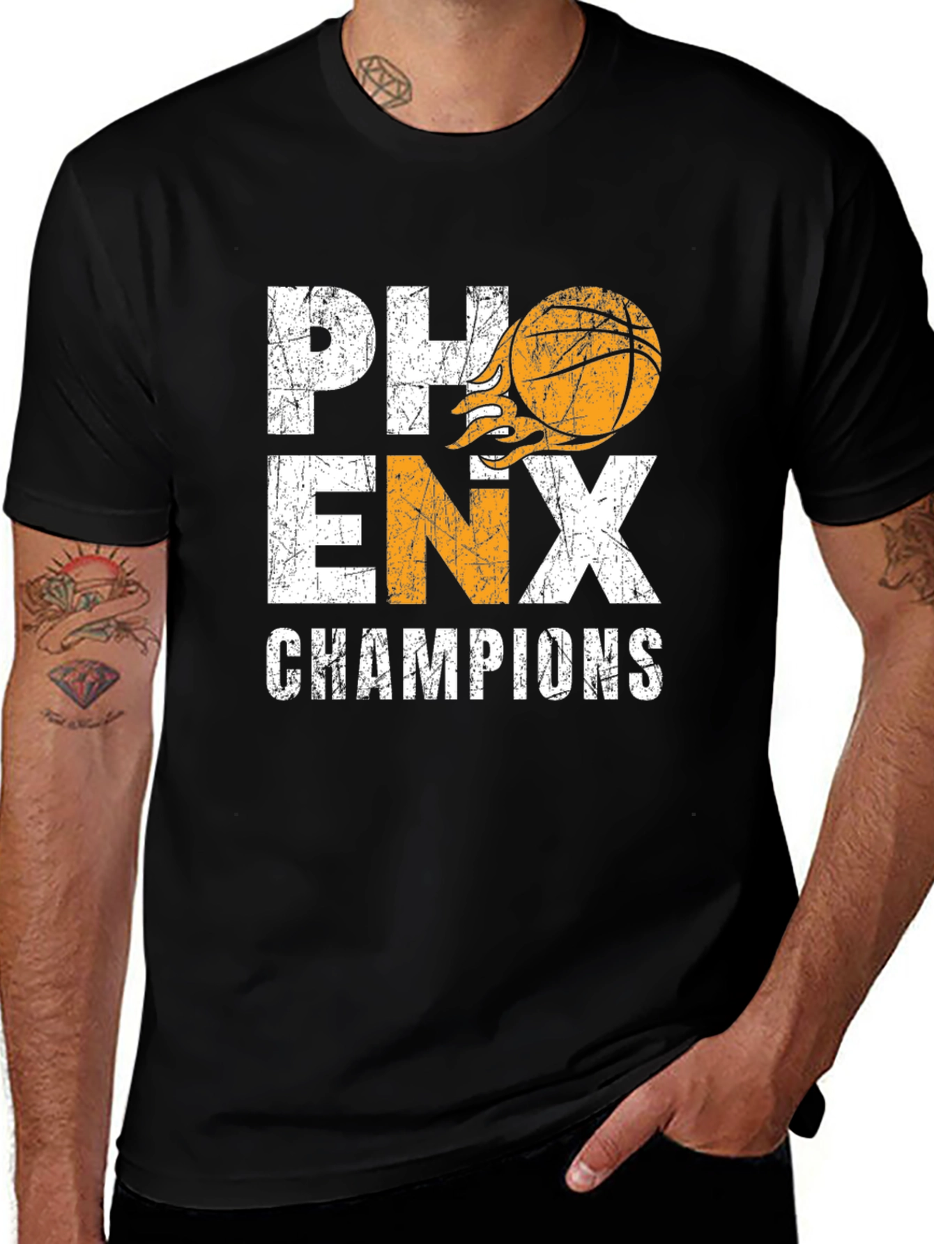 Phoenix Champions Basketball Graphic Tee