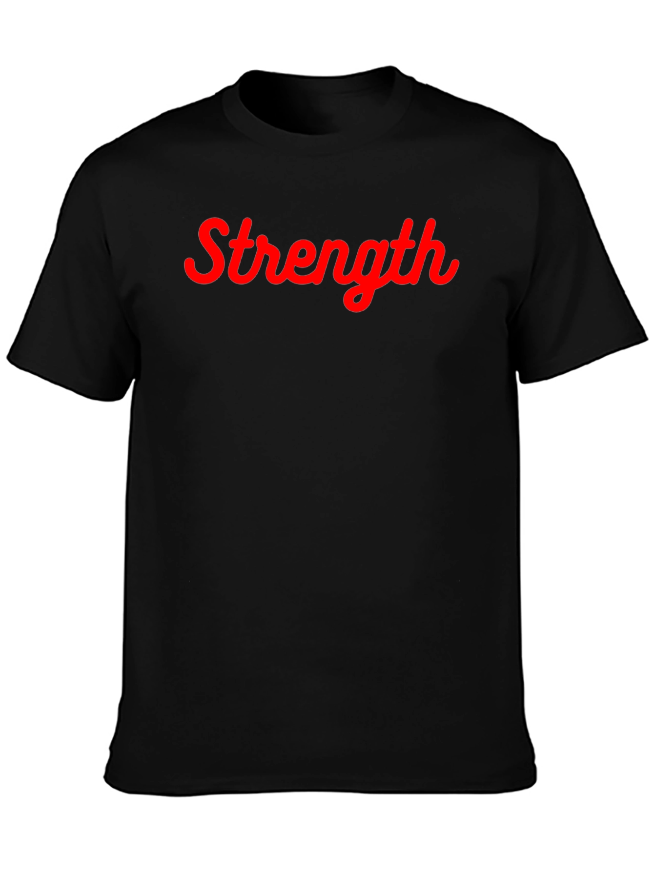 Strength Graphic Tee - Mens Black T-Shirt