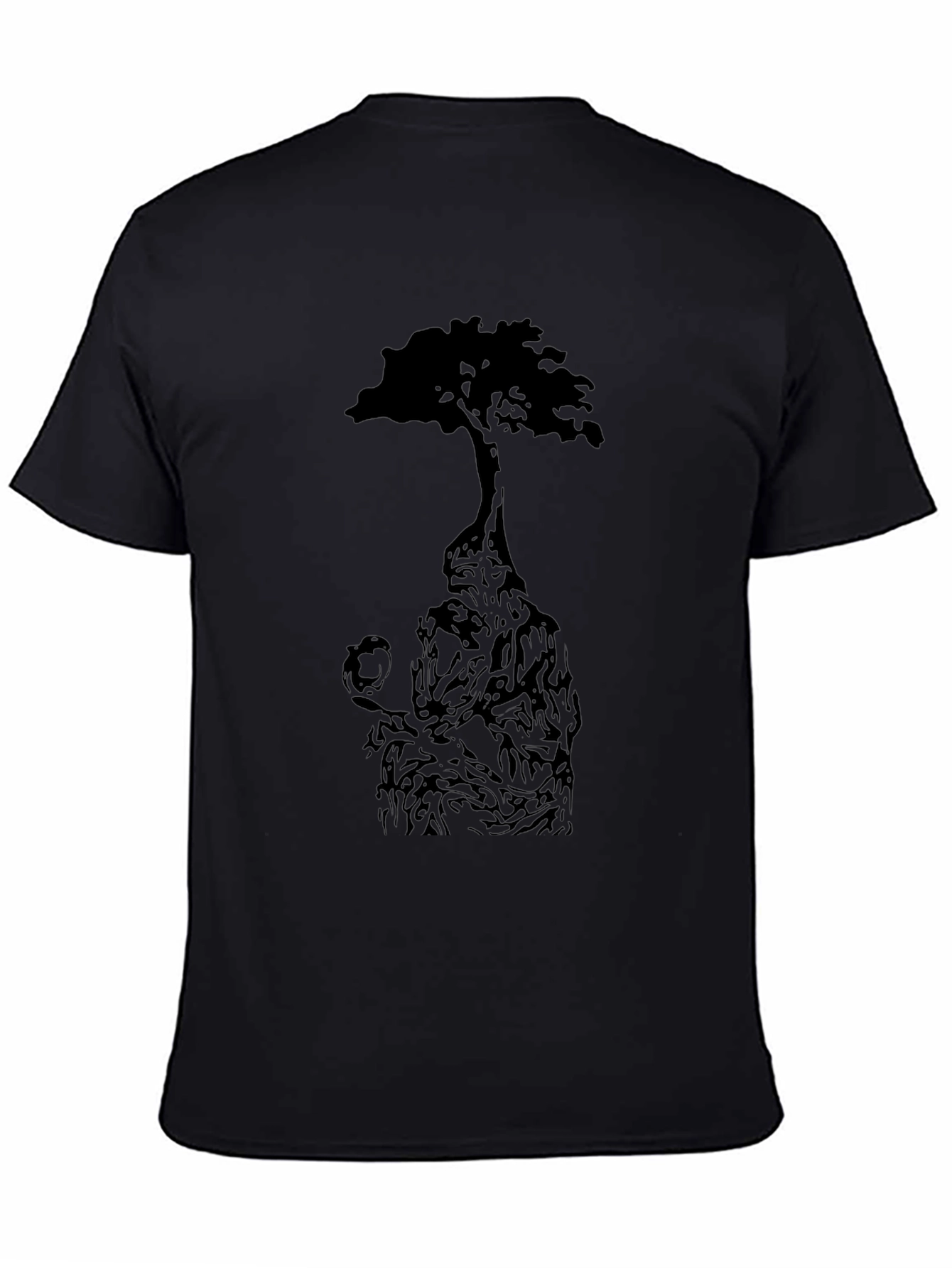 Arboreal Man Graphic Tee - Unique Tree Design