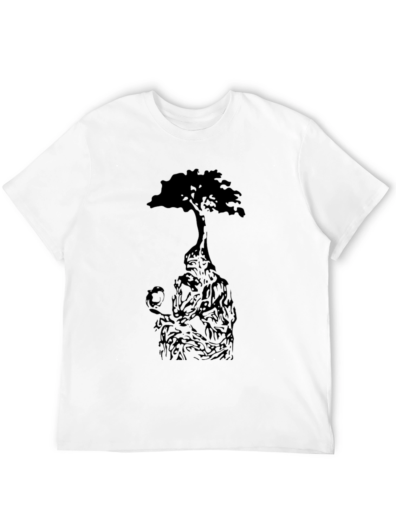 Arboreal Man Graphic Tee - Unique Tree Design