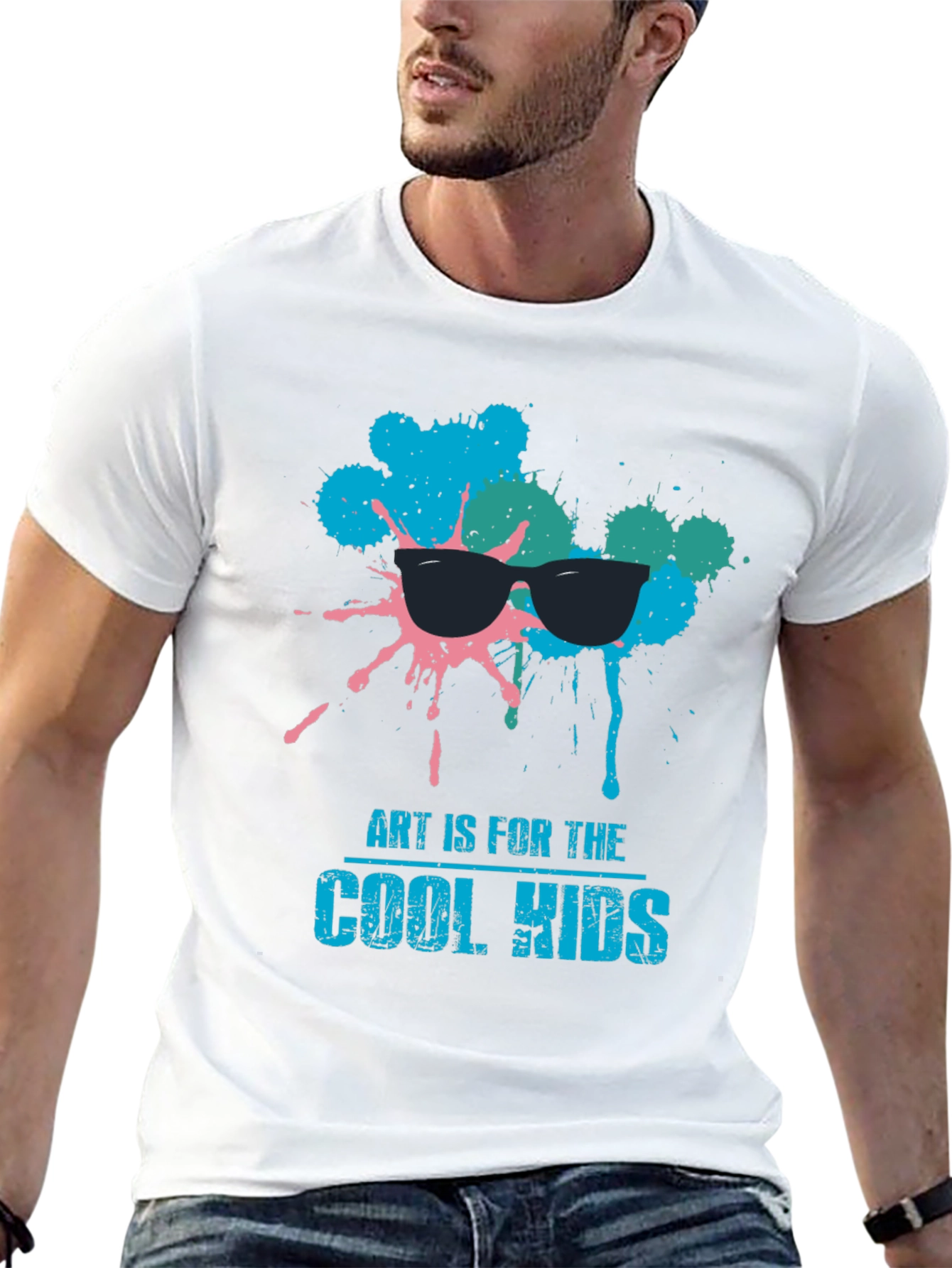 Art is For The Cool Kids Graphic T-Shirt