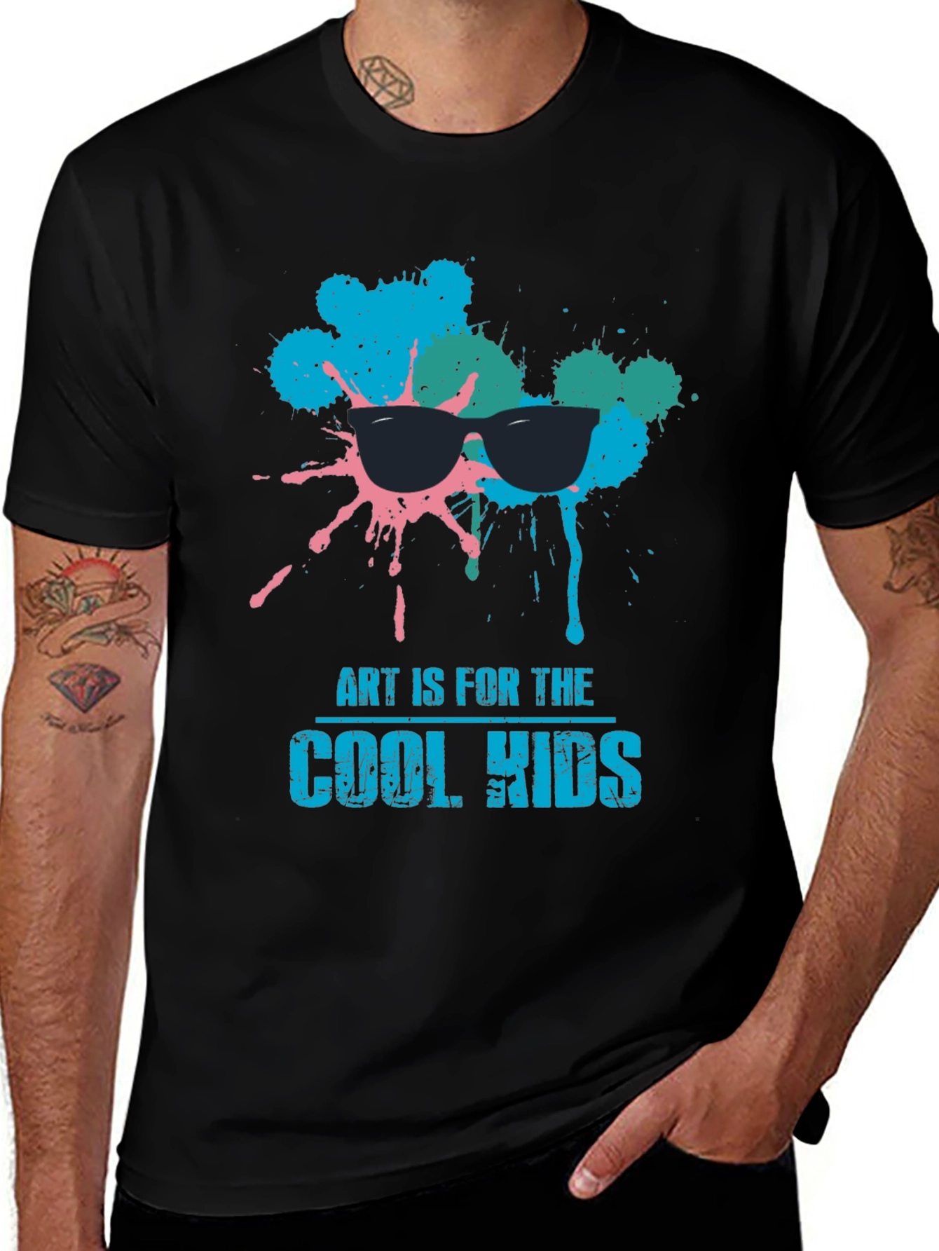 Art is For The Cool Kids Graphic T-Shirt