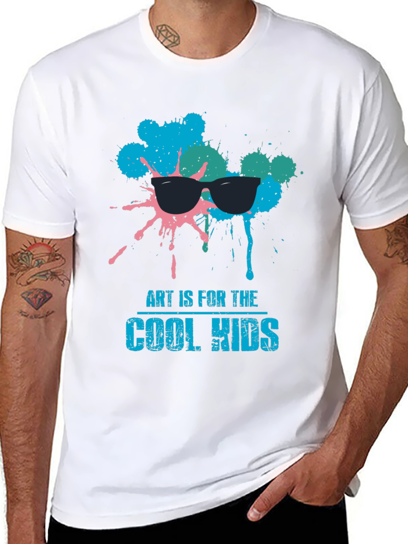 Art is For The Cool Kids Graphic T-Shirt